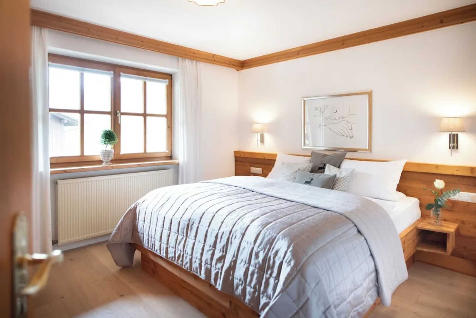 Haus Lesch - Stilvolle Appartements mit tollem Bergblick in Kreuth am Tegernsee