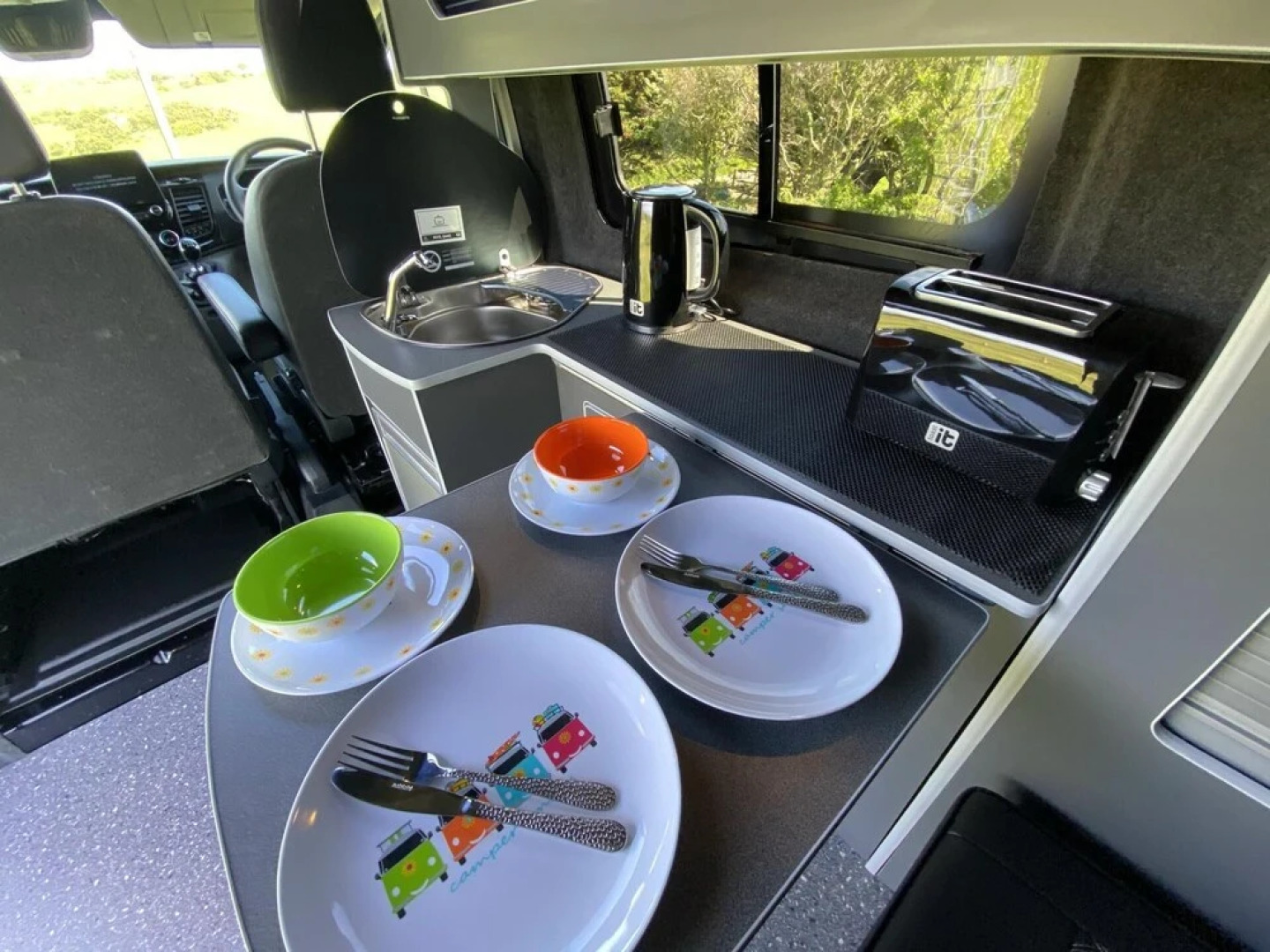 Inviting 2 bed Camper in Holyhead