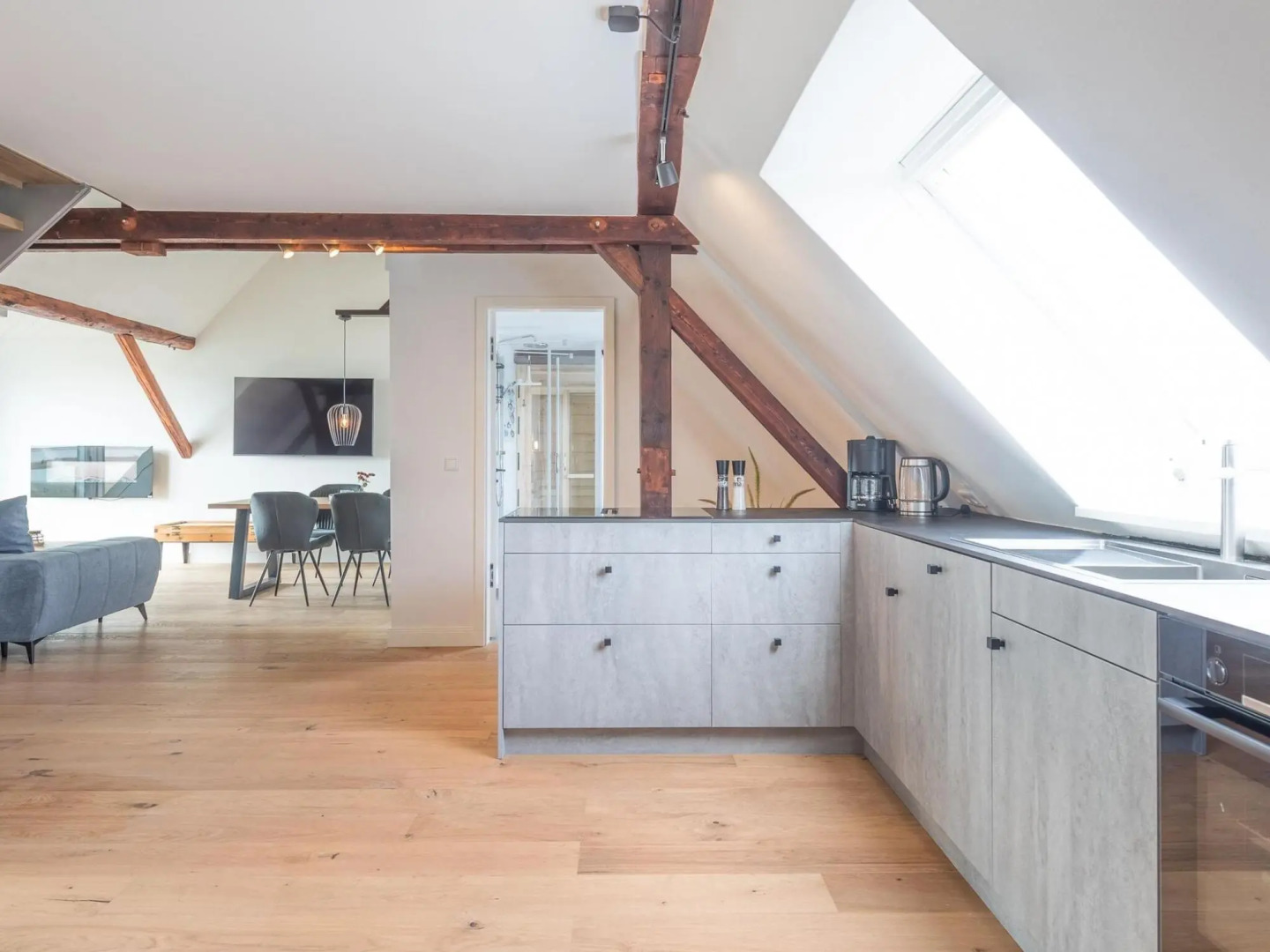 exclusive holiday apartment on the dike at the North Sea