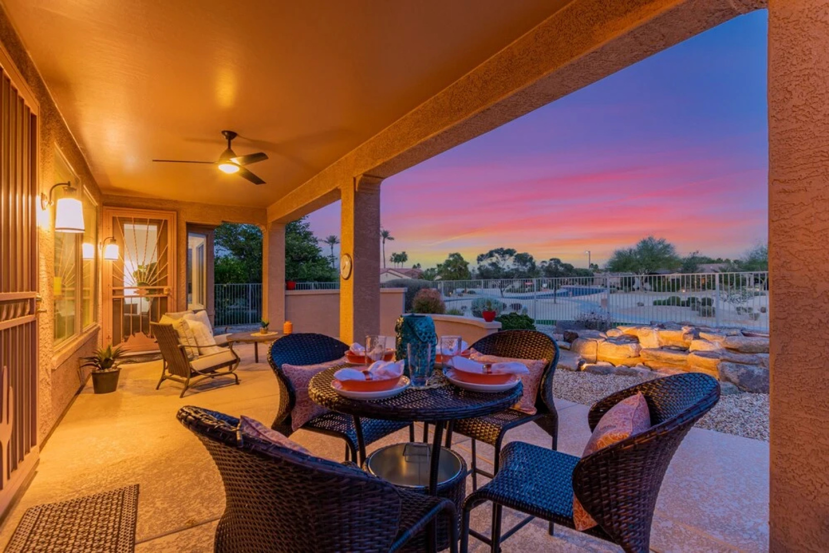 Grand Spectacular 3/3 with Separate Casita on the Golf Course! by RedAwning