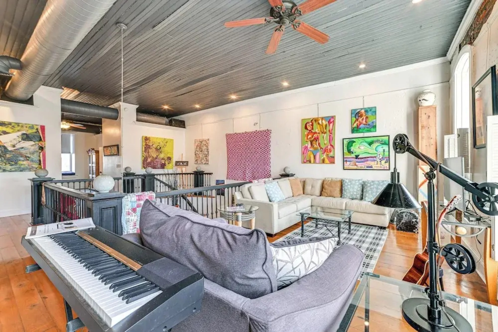 Steps to Historic Riverfront: Chic Dtwn Condo!