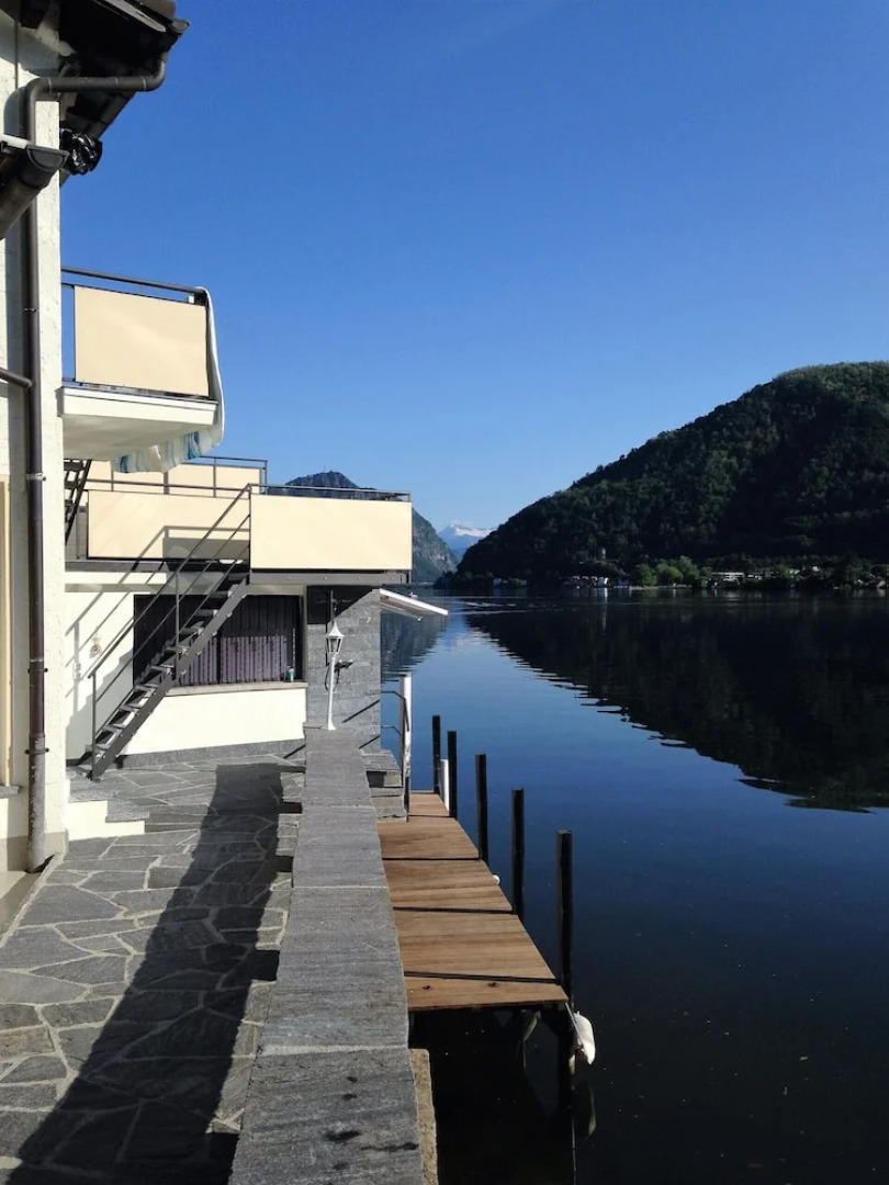Direct on Lugano Lake: Take a Swim From Your Villa