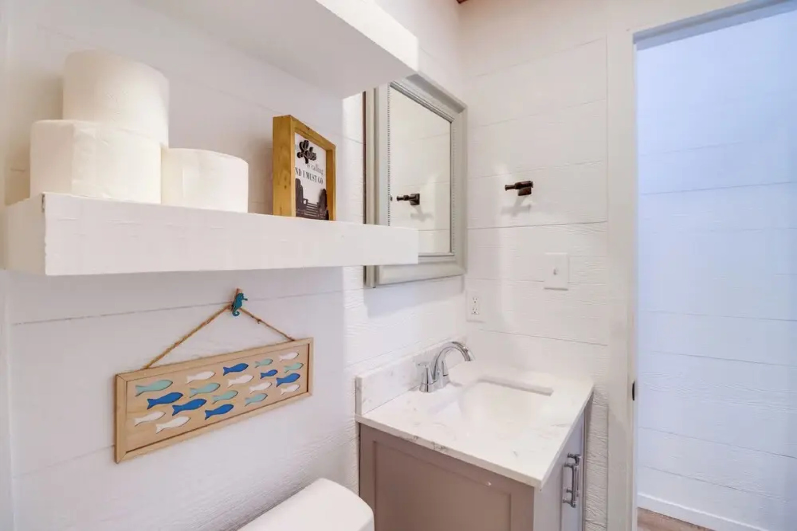 Steps to Greers Ferry Lake: Tumbling Shoals Cabin!