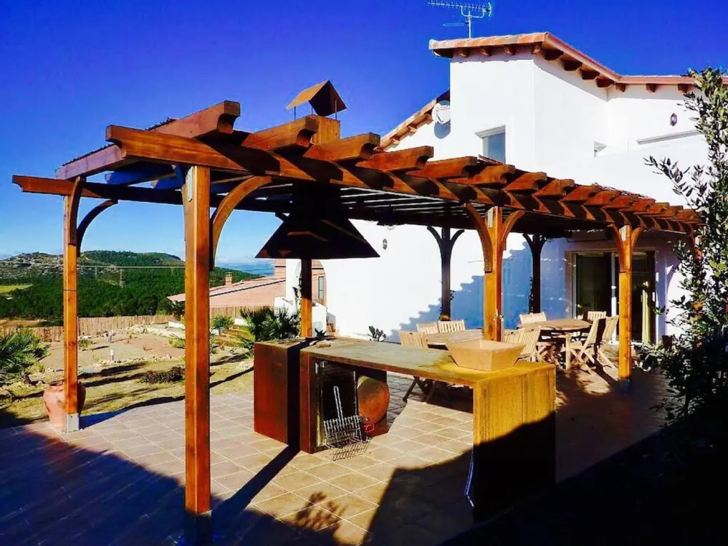 Villa with 4 Bedrooms in Olivella, with Wonderful Sea View, Private Pool, Enclosed Garden