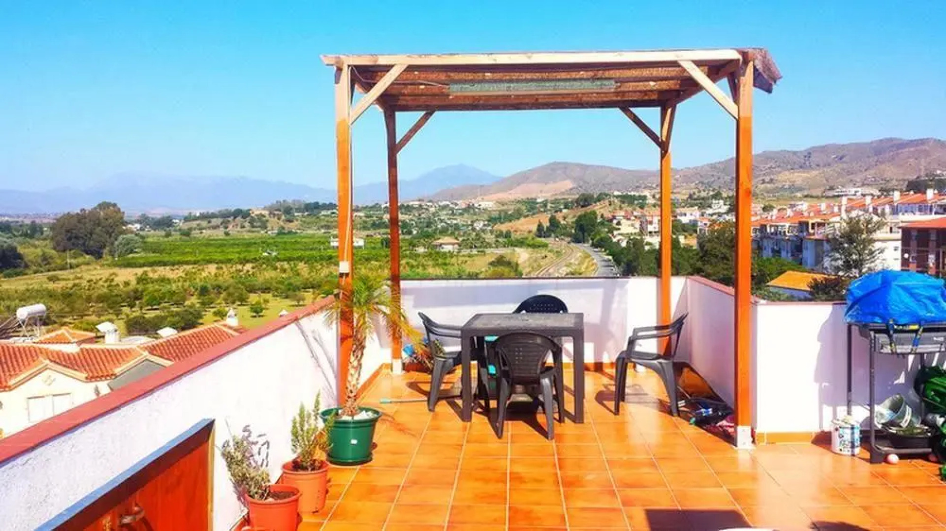 Apartment With 2 Bedrooms in Cártama, With Wonderful Mountain View and Furnished Terrace - 22 km From the Beach