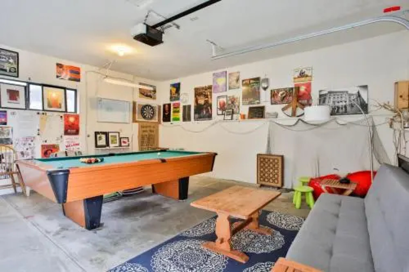 Northern Lights Hot Tub Game Room Expansive and Spacious