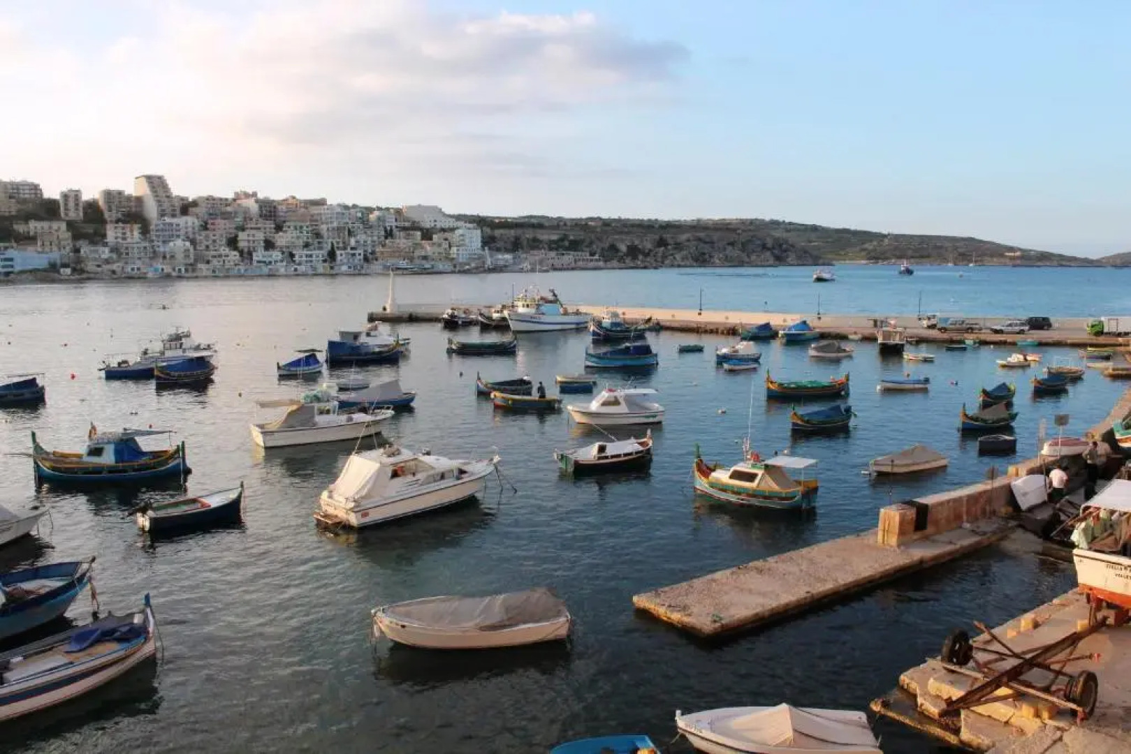 Blue Harbour 3 bedroom seafront apartment with large yard on the promenade - by Getawaysmalta