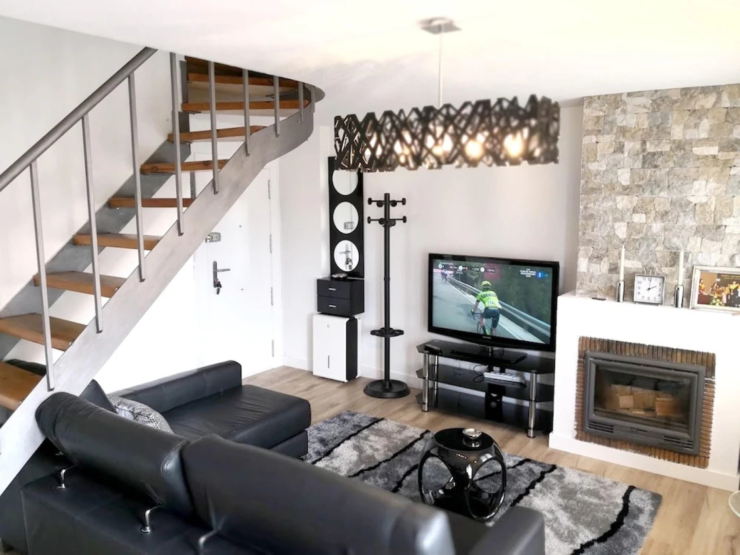 Apartment With 2 Bedrooms in Mogro, With Wonderful sea View, Furnished Terrace and Wifi Near the Beach