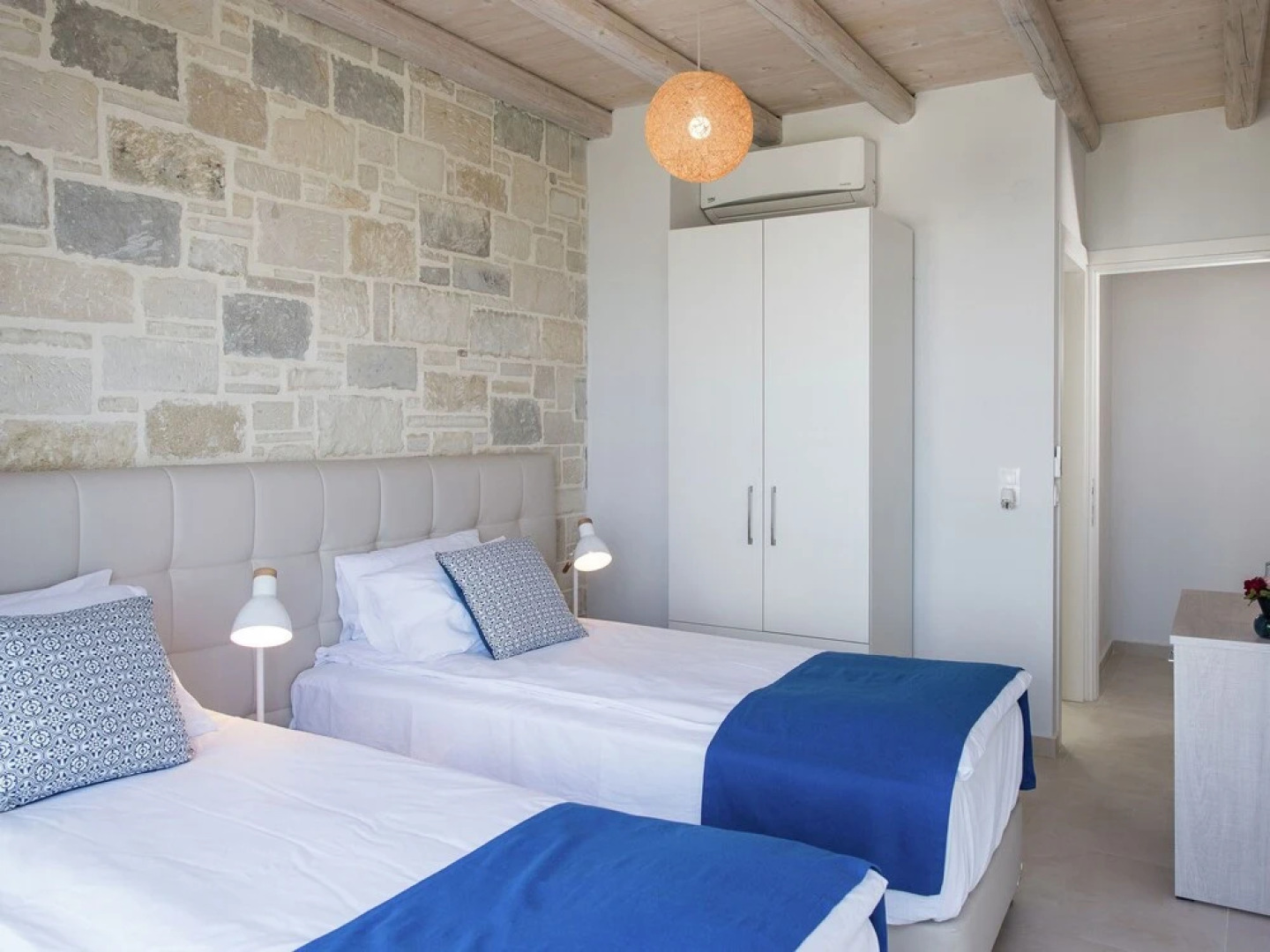 Lux Villa Near Falasarna Beach & a Restaurant, Private Pool & Sea View