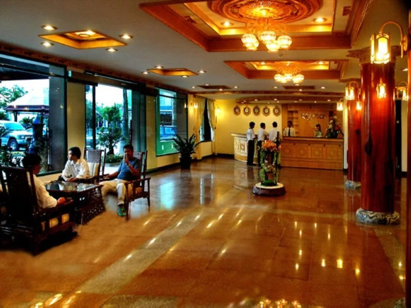 Biệt thự xanh lam