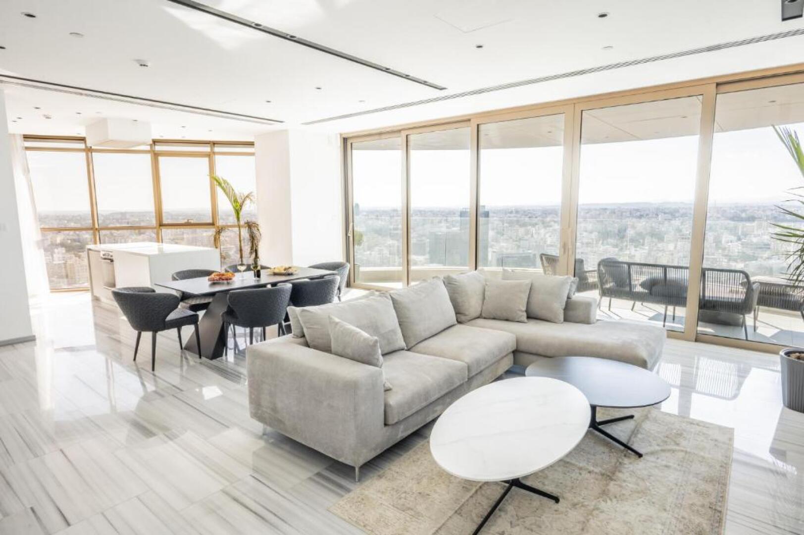 360 Nicosia-3 bedrooms Exclusive Panoramic View Residence