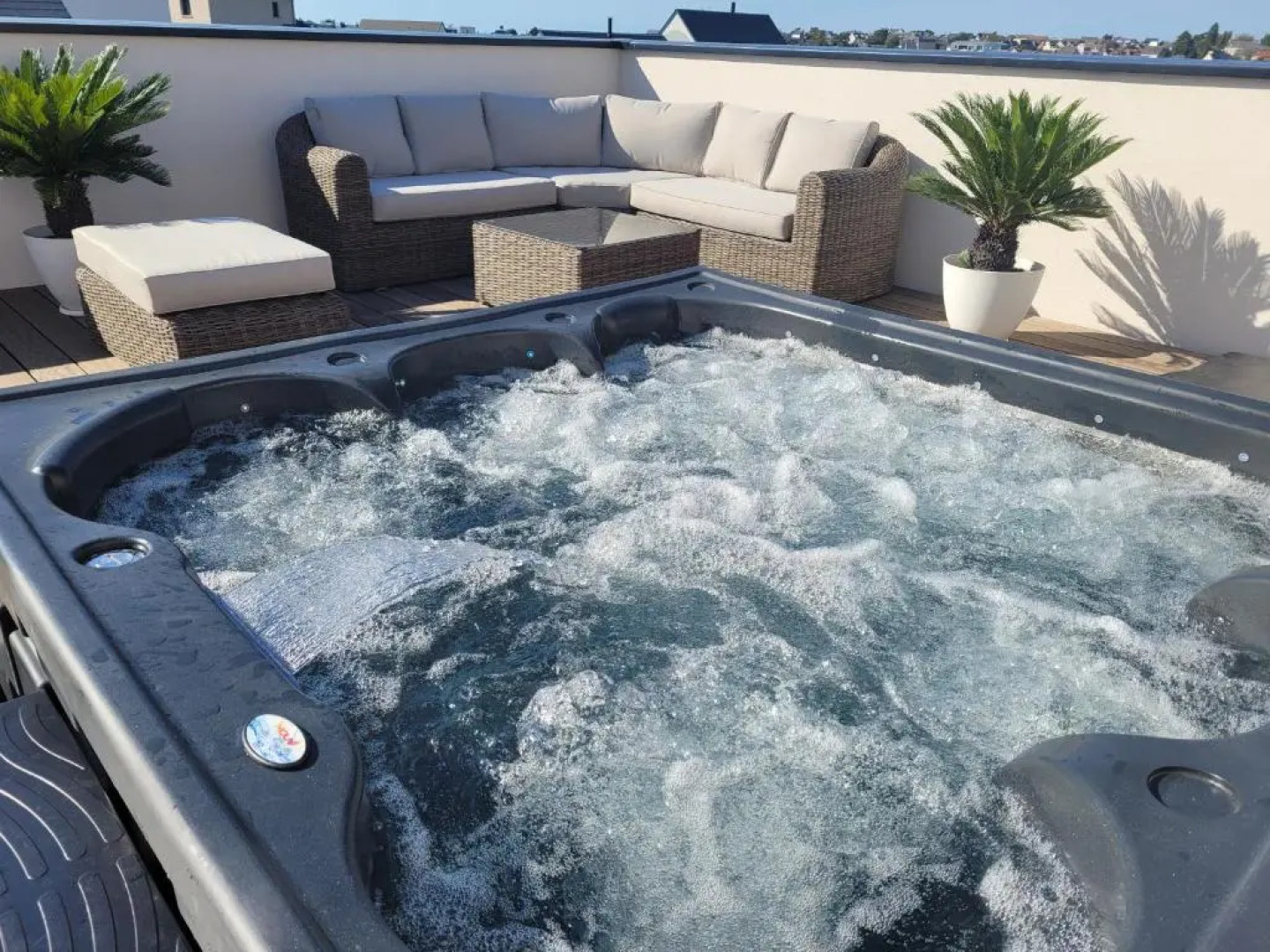 La Villa Thelma 5 étoiles, piscine, sauna et jacuzzi