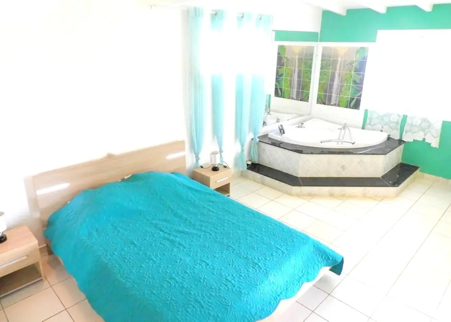 Villa With 2 Bedrooms in Sainte-rose, With Wonderful sea View, Private Pool, Enclosed Garden