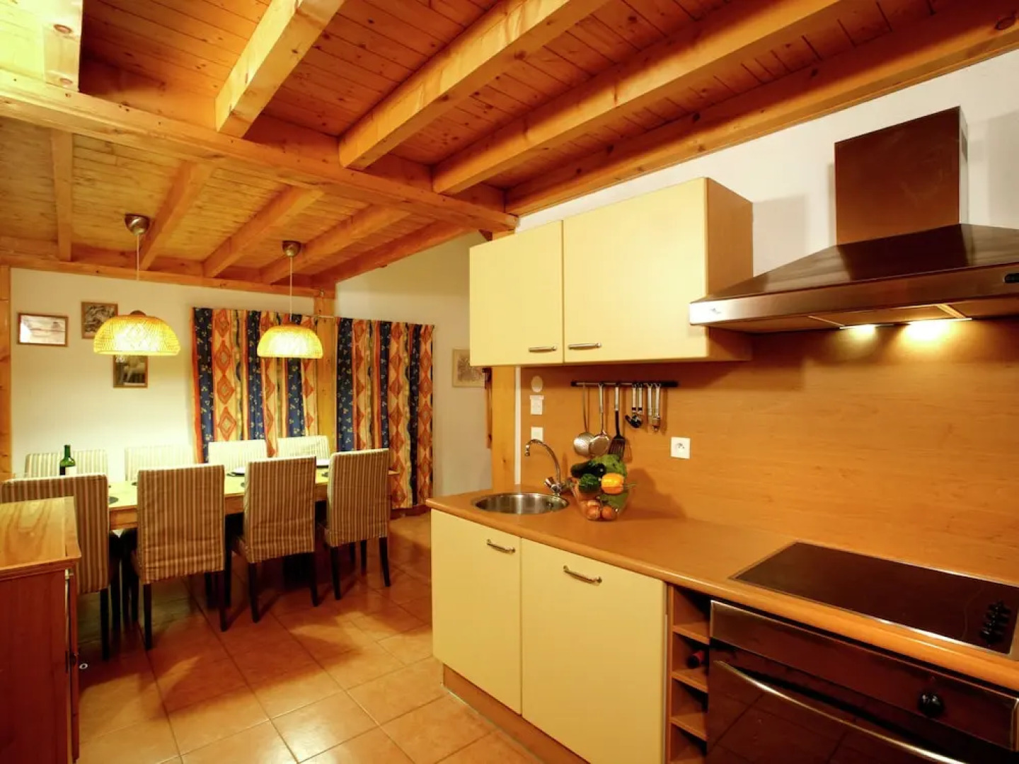 Warm Chalet in Oz With Ski Storage, Balcony,terrace, Heating