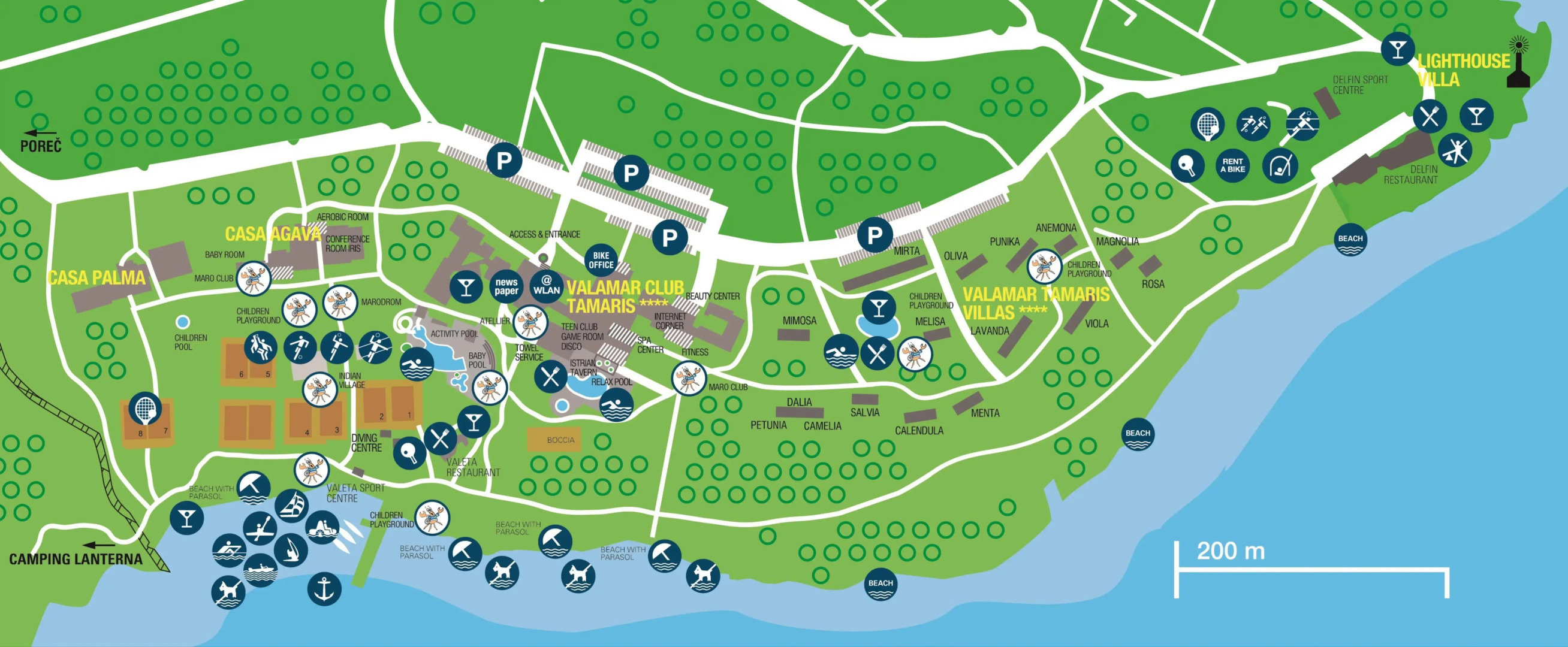 Отель Valamar Club Tamaris Hotel