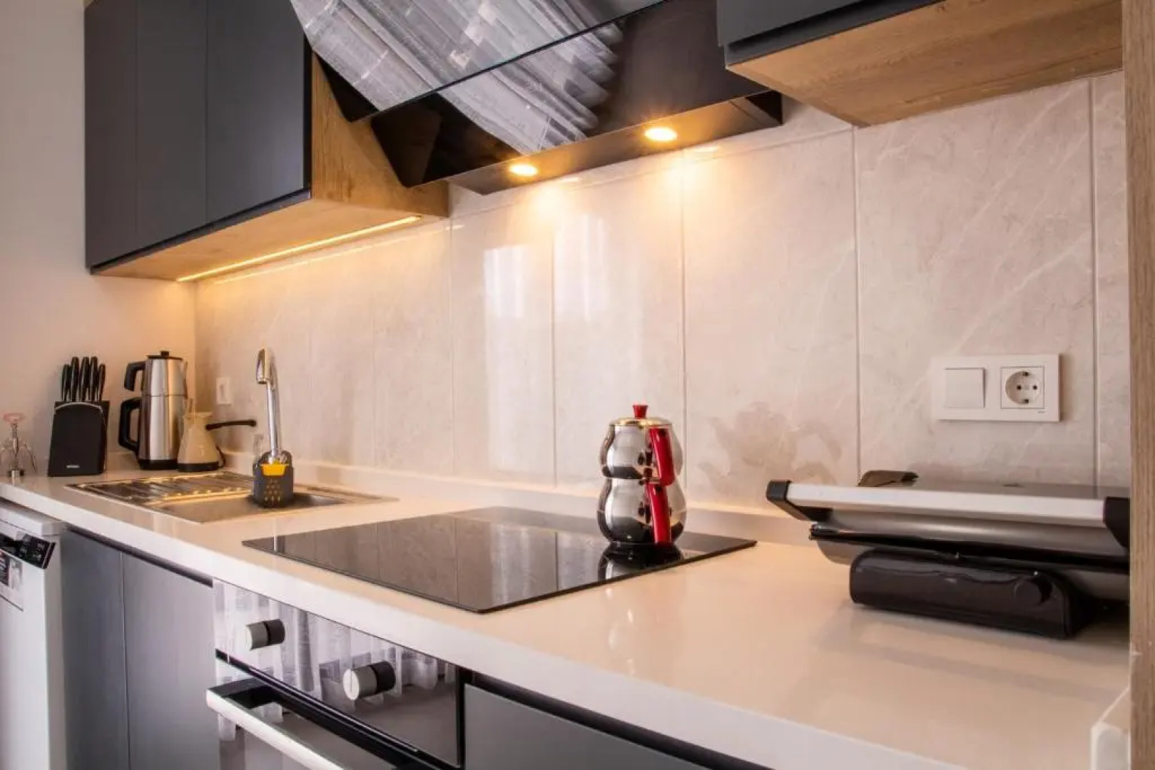 Spacious and Furnished Flat With Balcony in Izmir