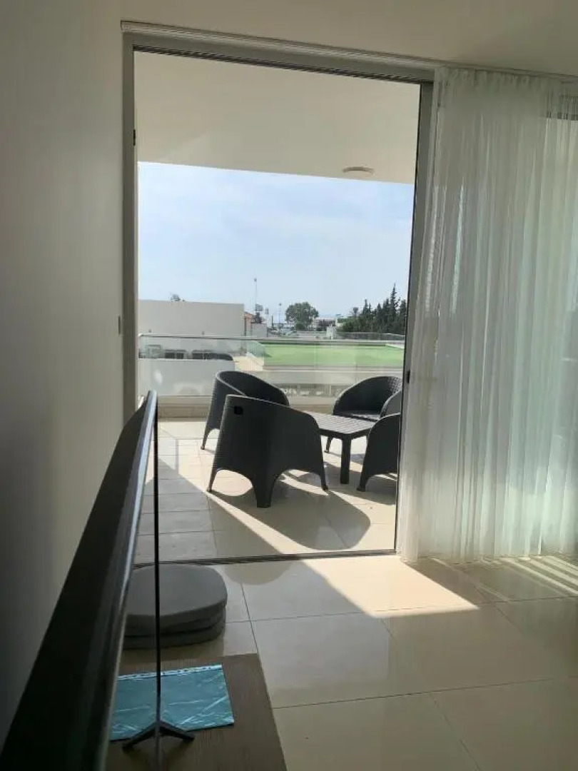 Stunning 2 plus 1 apartment for rent in ABELIA RESIDENCE at Bogaz with beautiful sea and mountains views