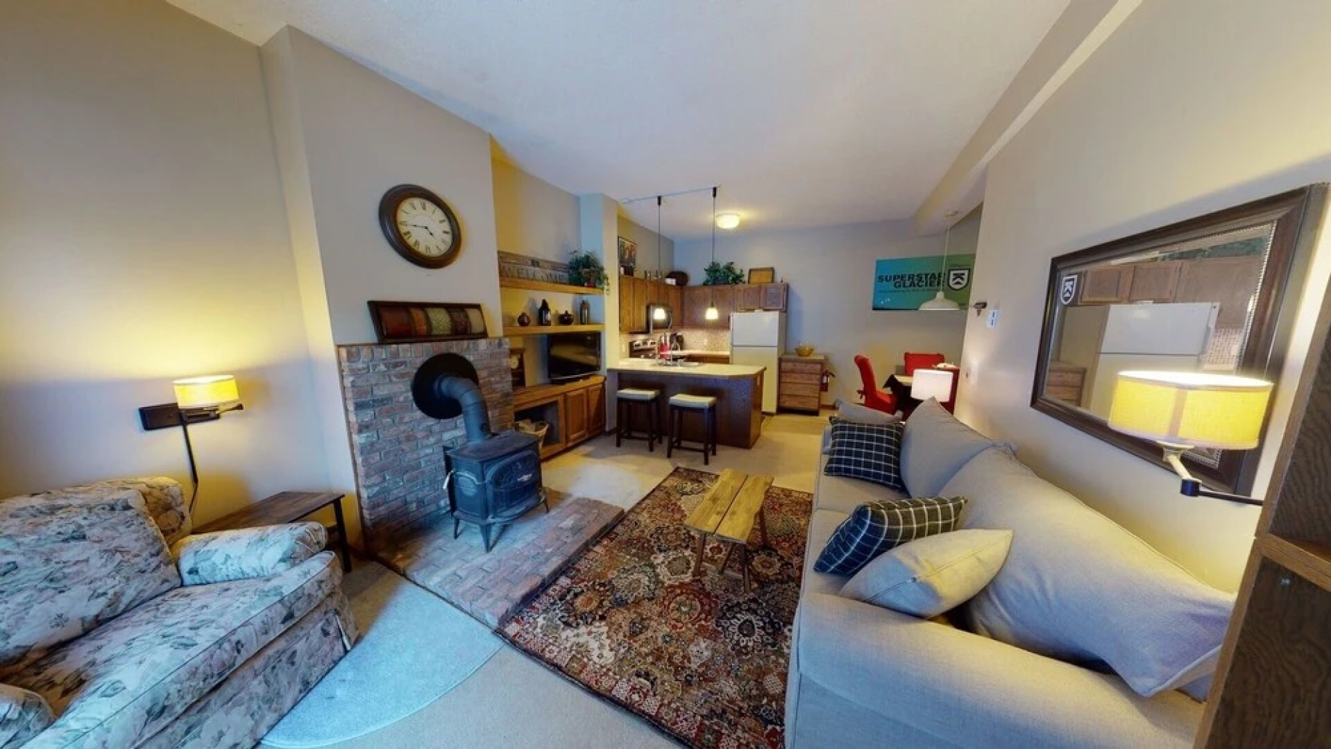 Wintergreen 106 - Cozy And Peaceful Condo, Conveniently Located Between Killington And Pittsfield 1 Bedroom Condo by RedAwning