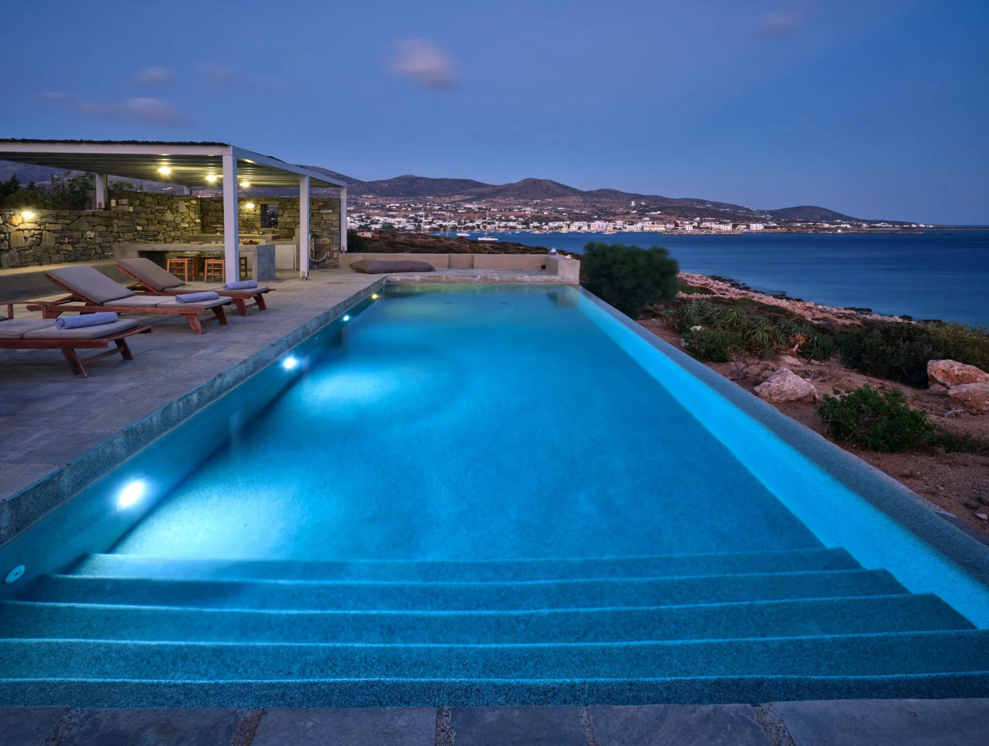 Seafront Villa Paros
