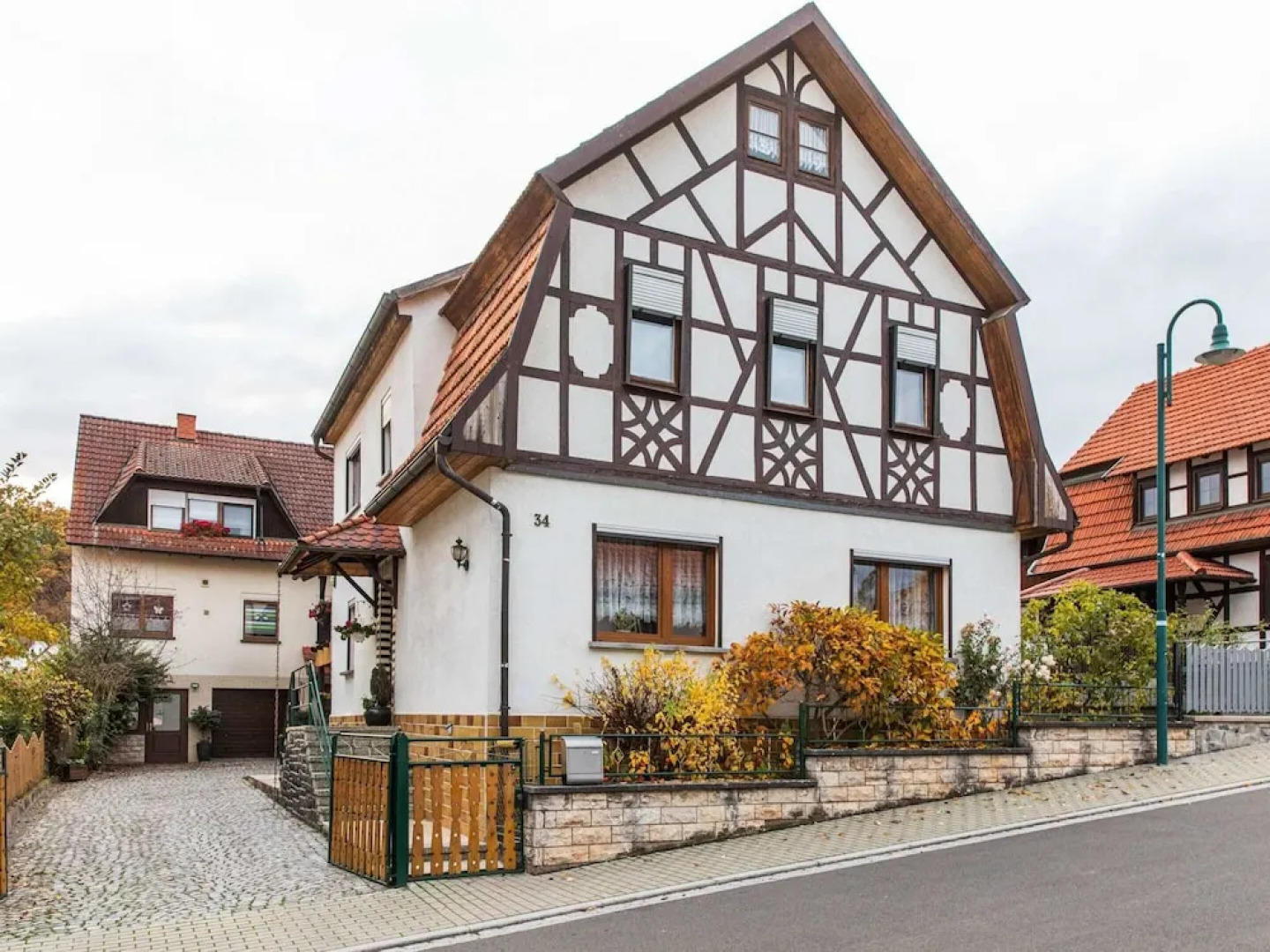 Holiday Home in Thuringia With Private Terrace, use of a Garden and Pool