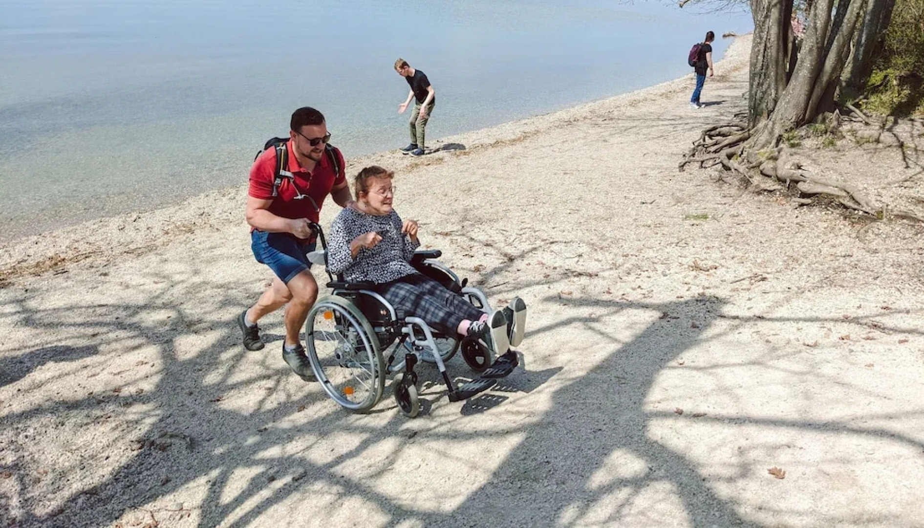 Bergblick Chiemsee barrierefrei