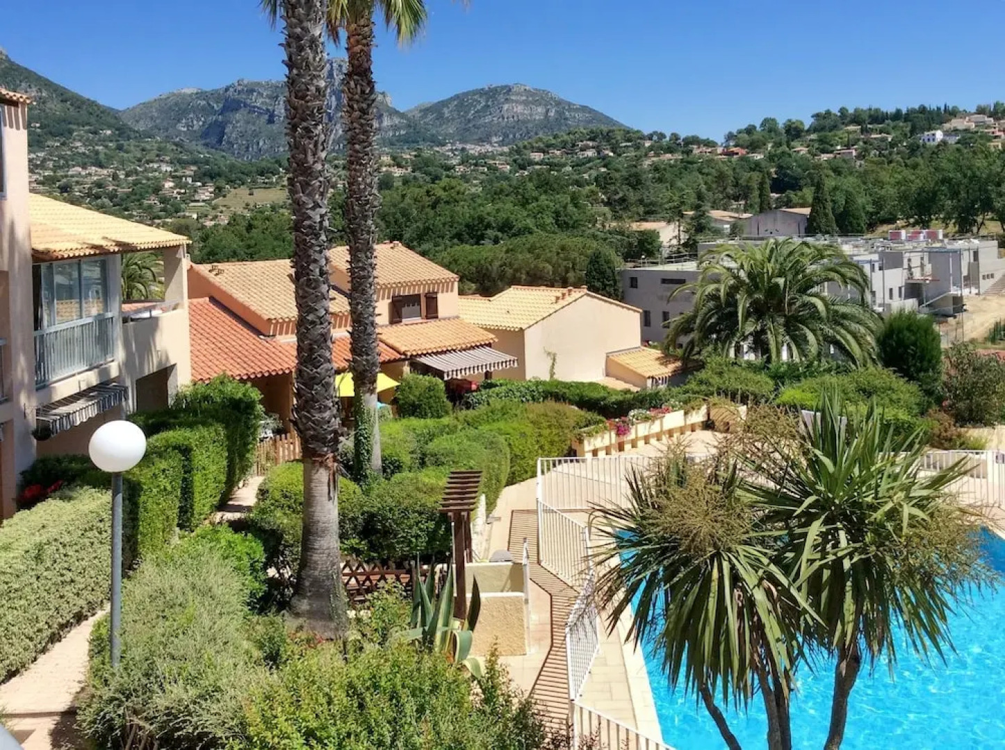 Studio in Vence, With Wonderful Mountain View, Private Pool, Furnished