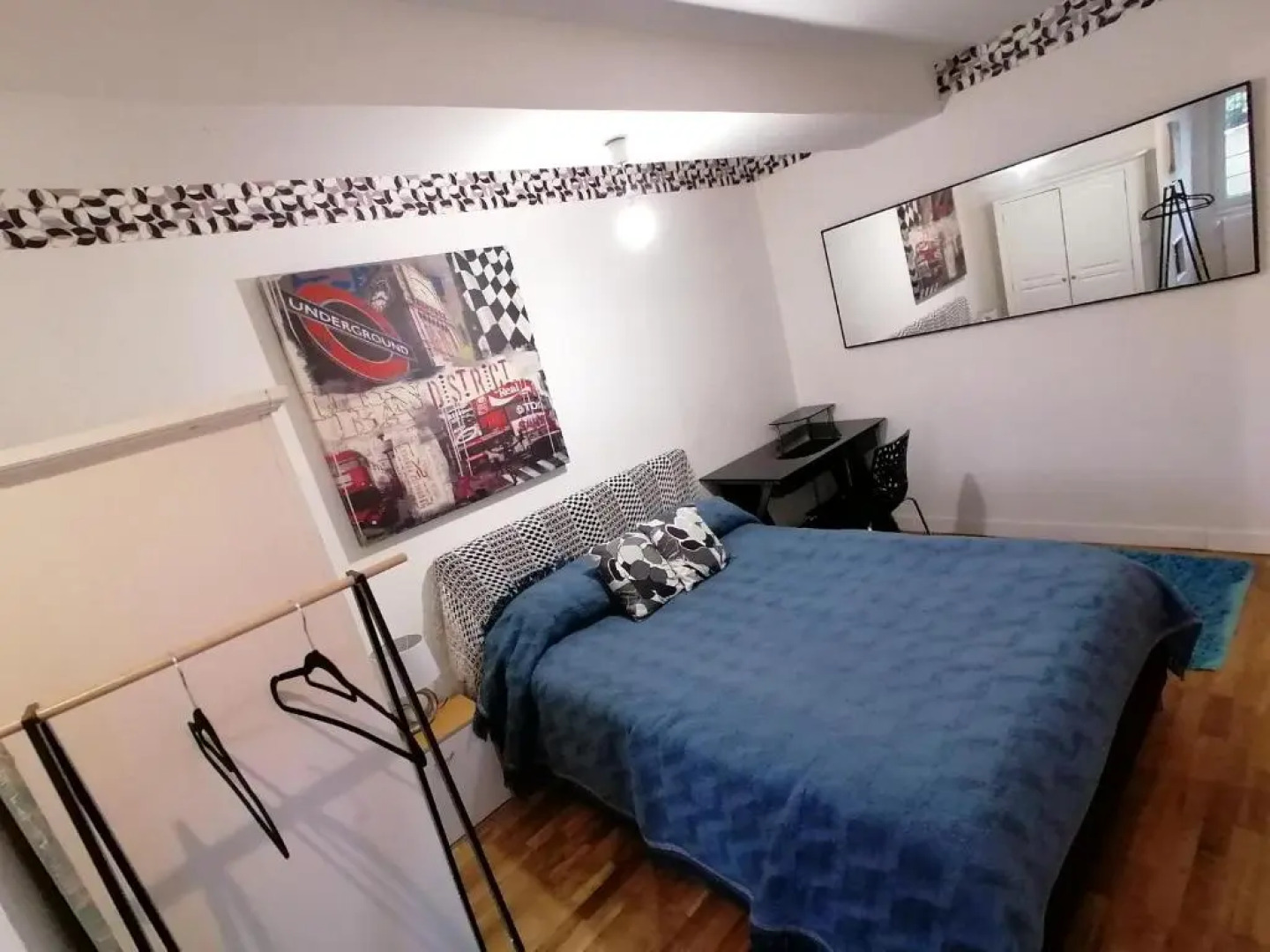 Charmant appartement indépendant, 5 mn de Rouen, avec terrasse.