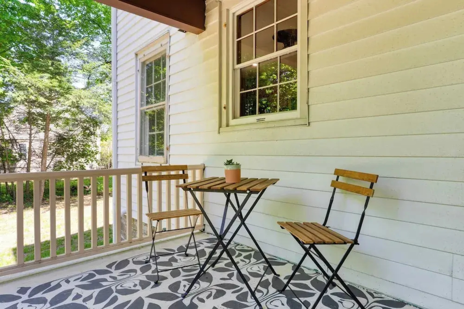 Relax in Style at Historic Modern on Main With Modern Amenities & Wooded Views