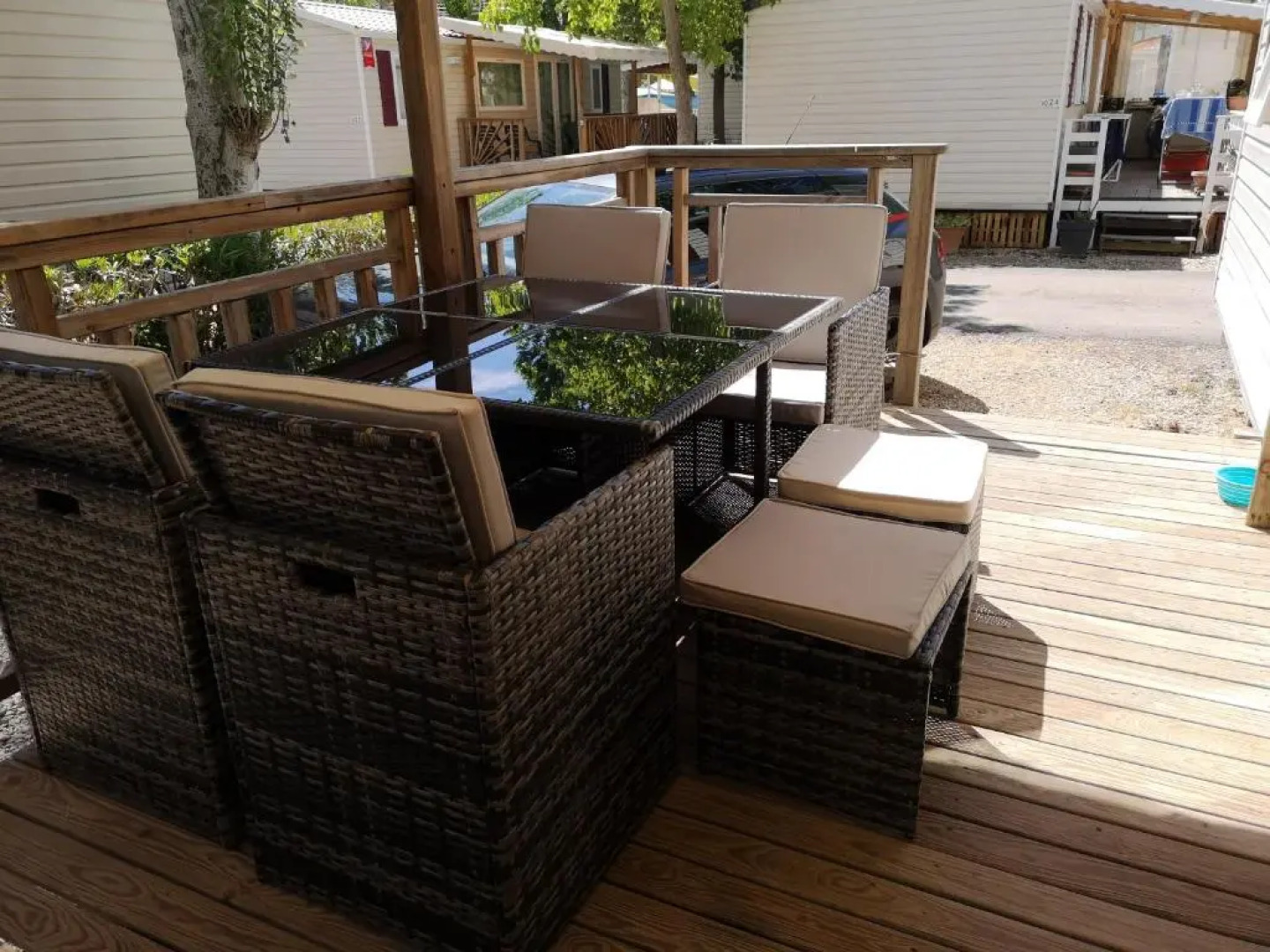 Meublé de tourisme 6/8 pers bord de mer sur camping 4*