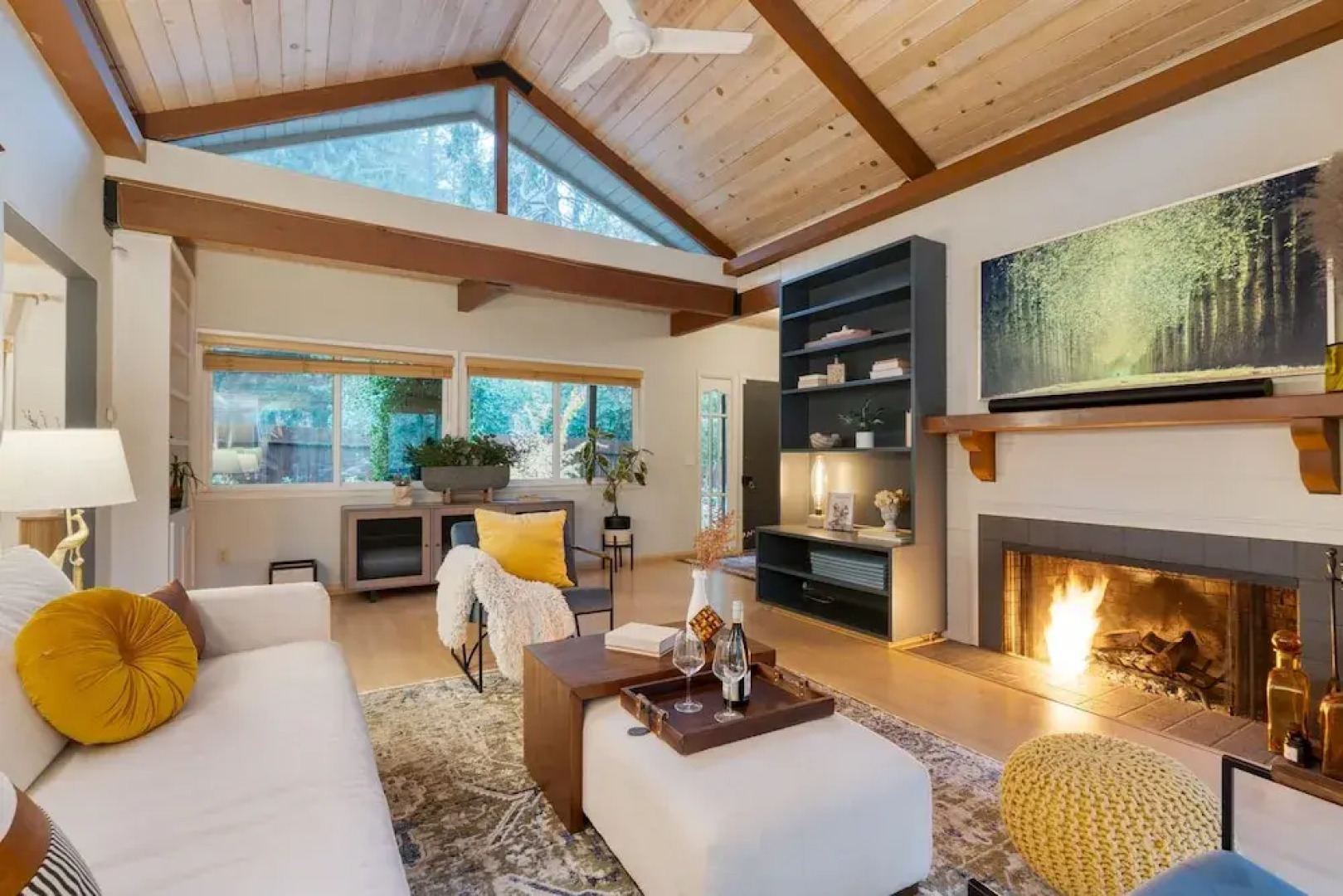 Sonoma Creek Haven Hot Tub Firepit Creekside Views Near Kenwood Wineries