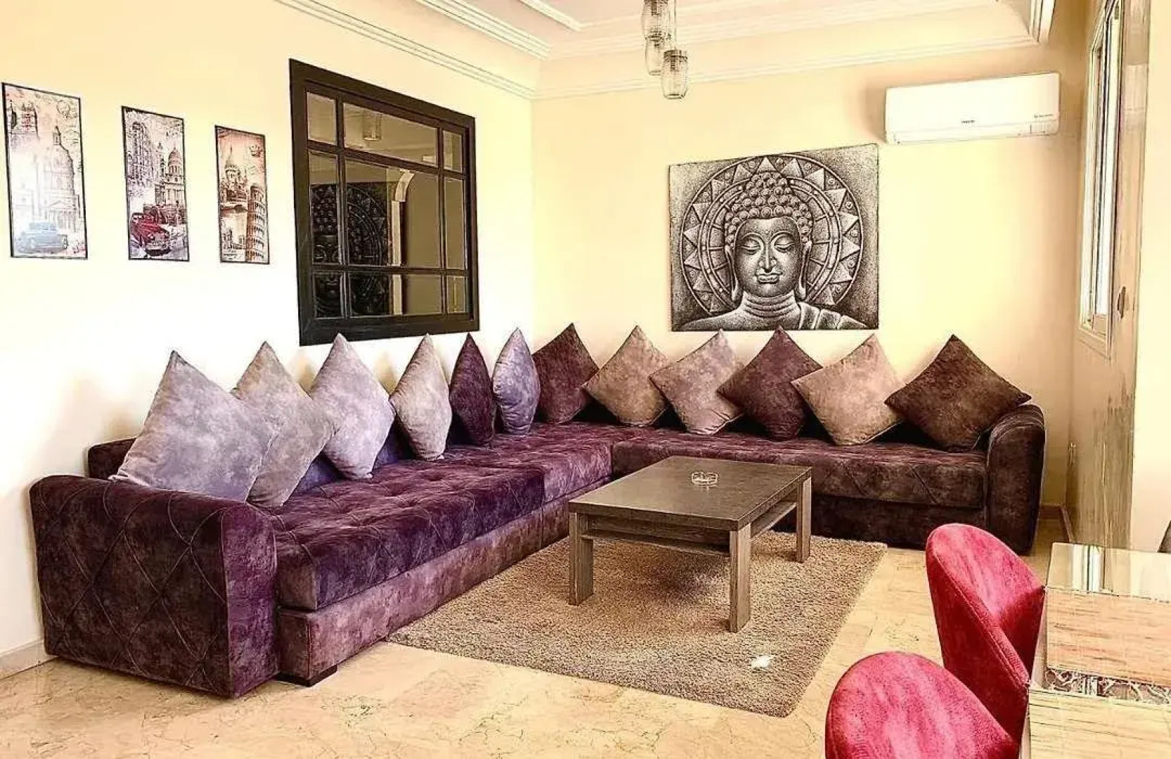 Sablettes 4, superb view over the mosque, luxurious, central