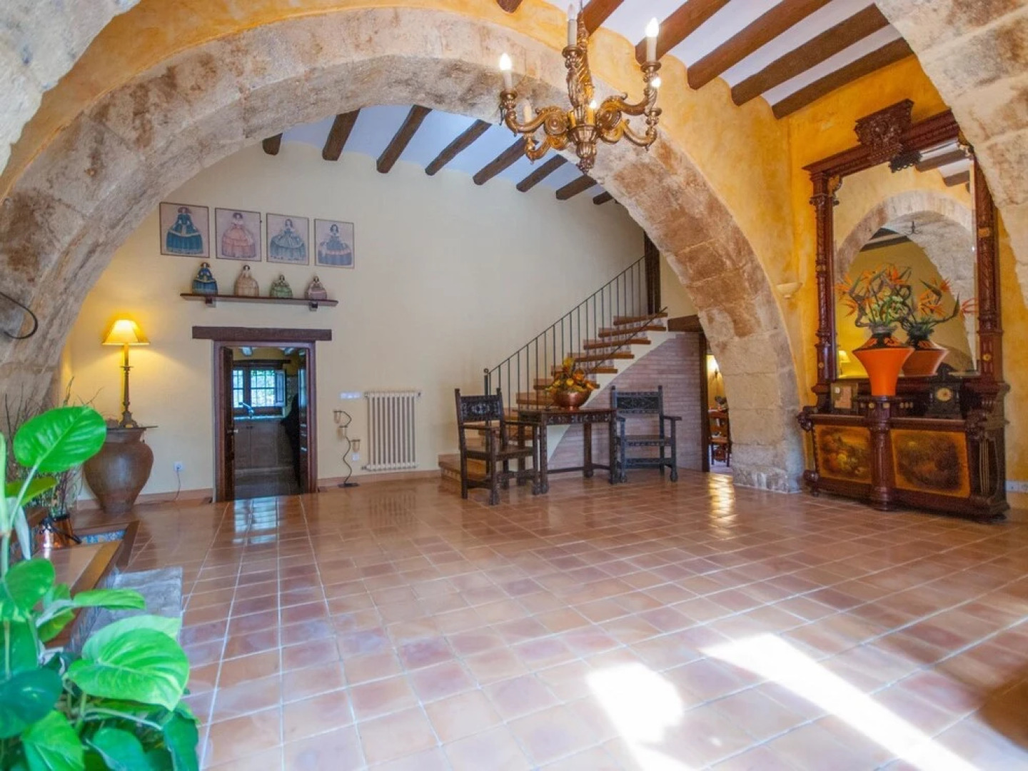 Lovely Holiday Home in Santa Oliva Spain With Garden