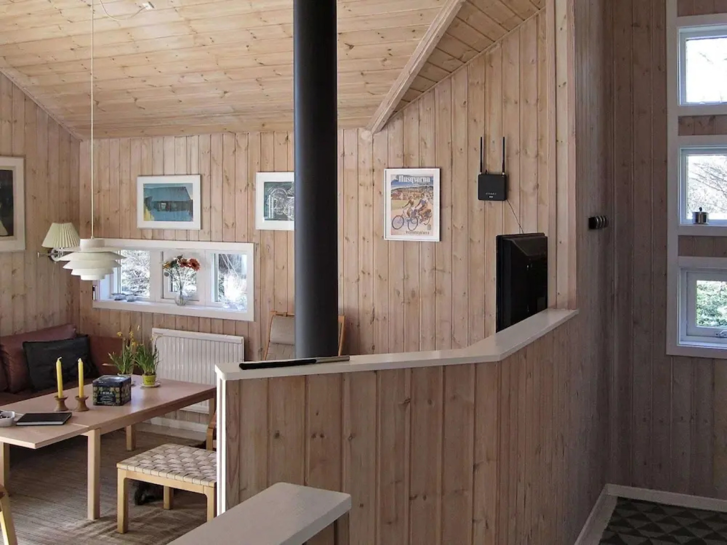 Quaint Holiday Home in Aakirkeby near Stream