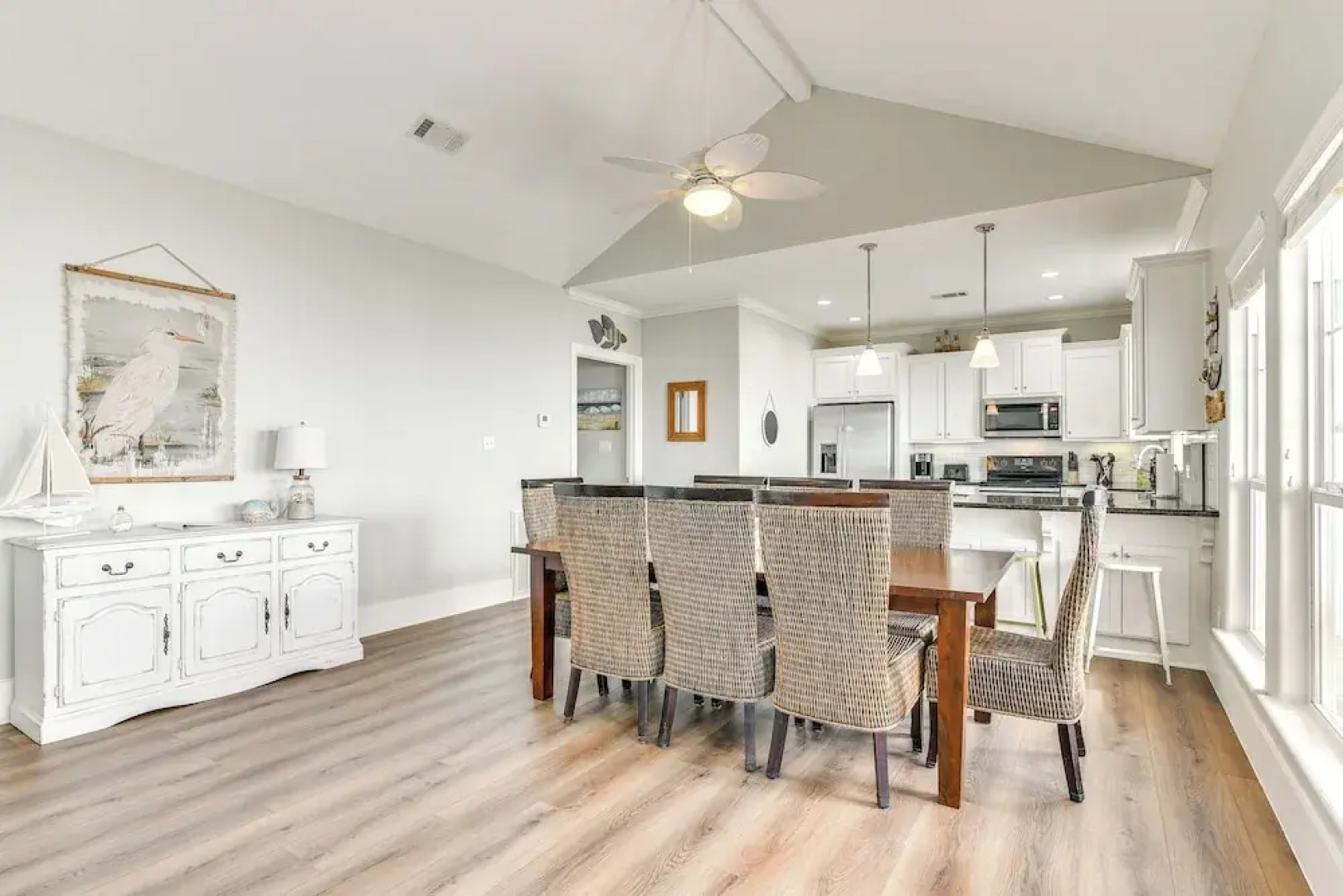 Oceanfront Crystal Beach Vacation Home w/ Deck!