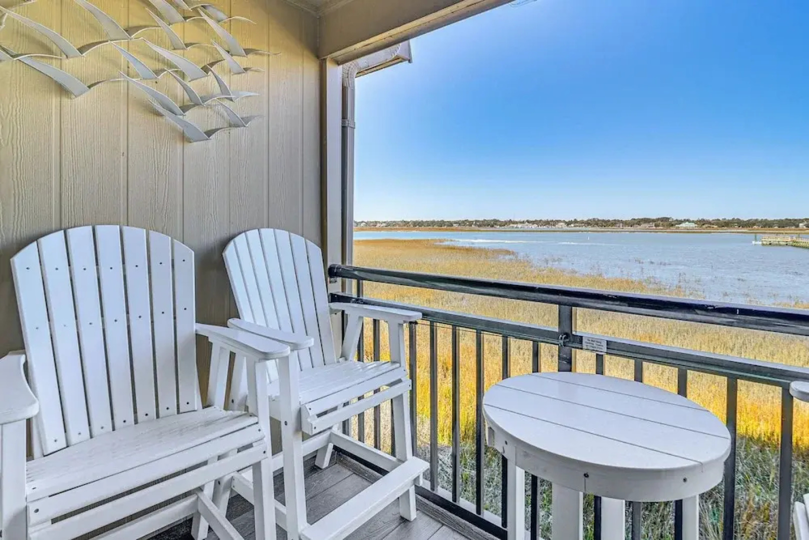 Waterfront Gem w/ Balcony in Garden City