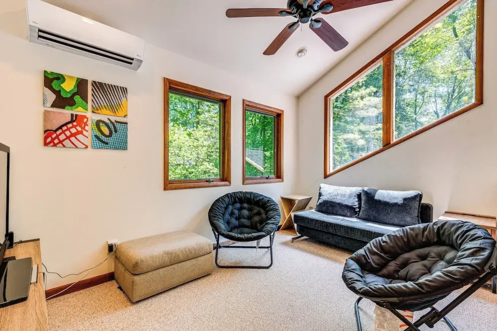 Creek Access & Deck: Family Pocono Pines Cottage