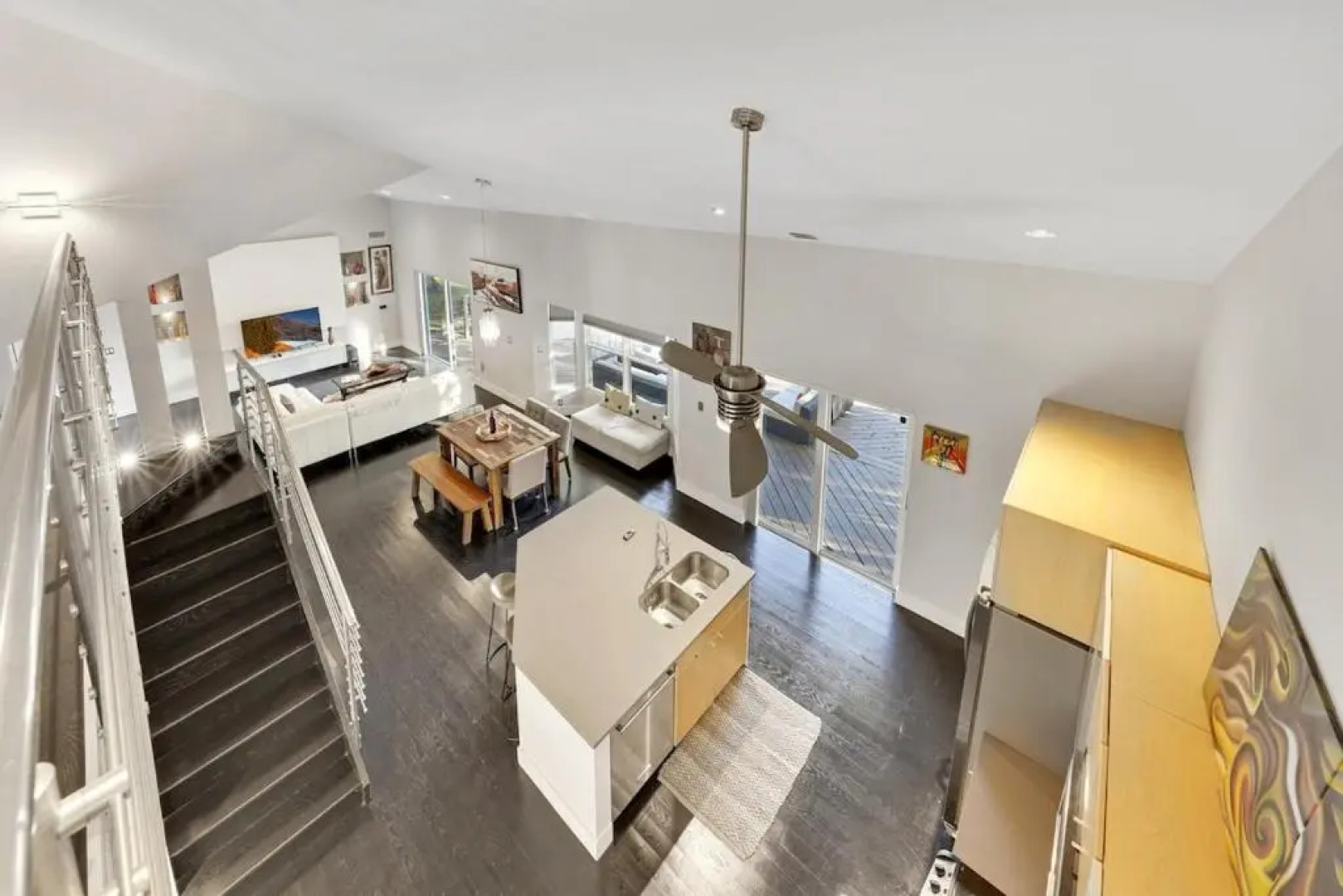 Blue stone lake home by PMI