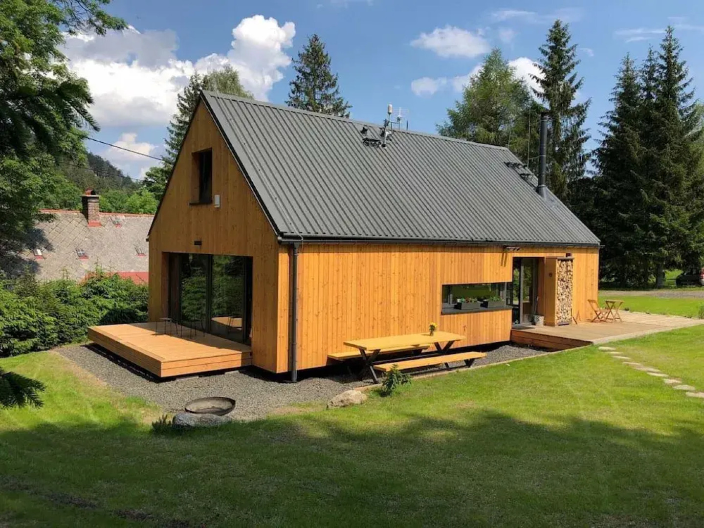 Villa in Bedrichov Near Ski Slopes