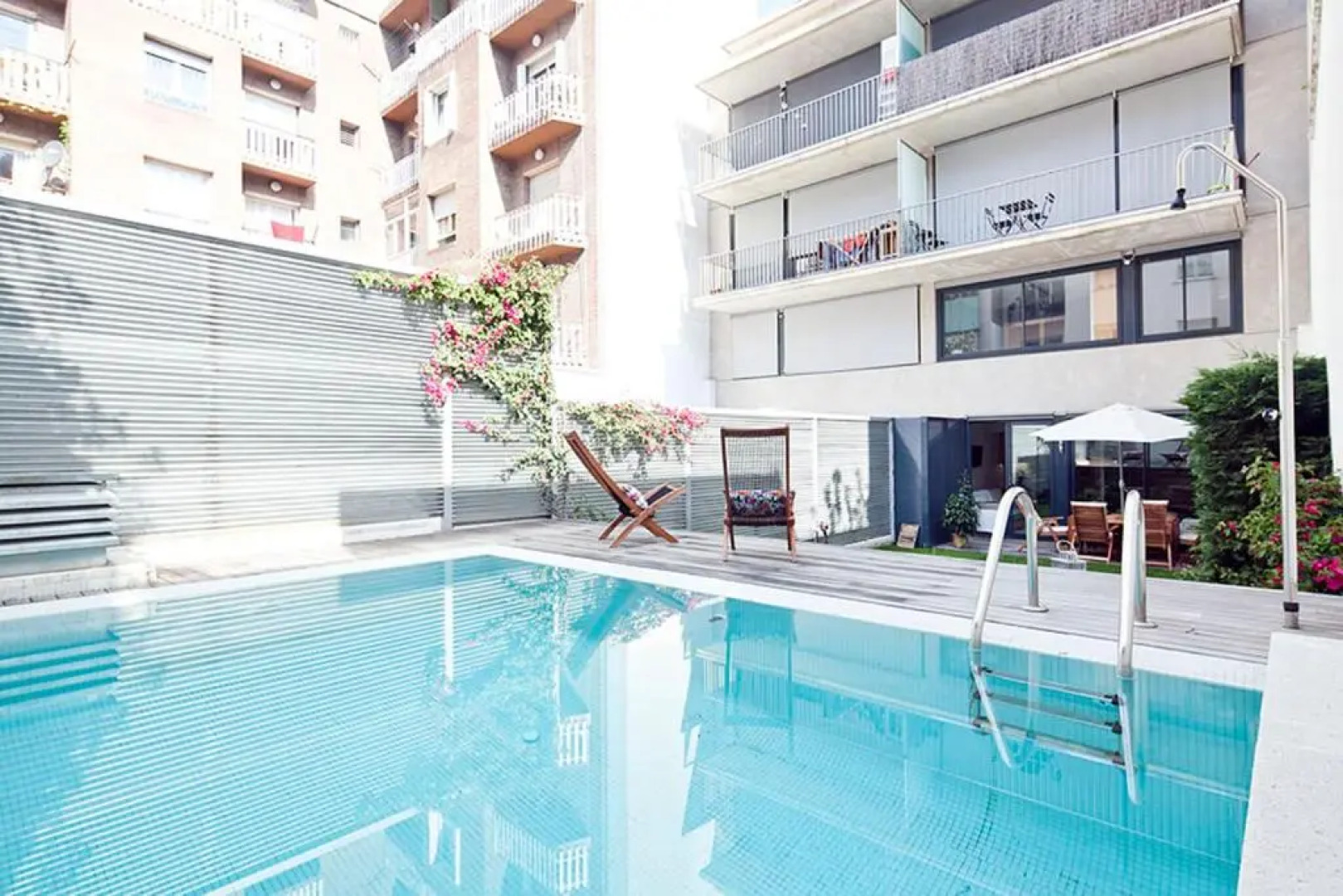 My Space Barcelona Private Pool Garden