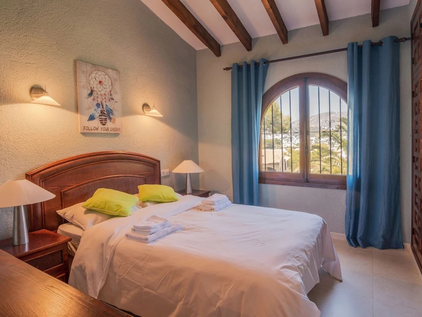 Spanish and Ibiza Style Holiday Home Next to Seabeach