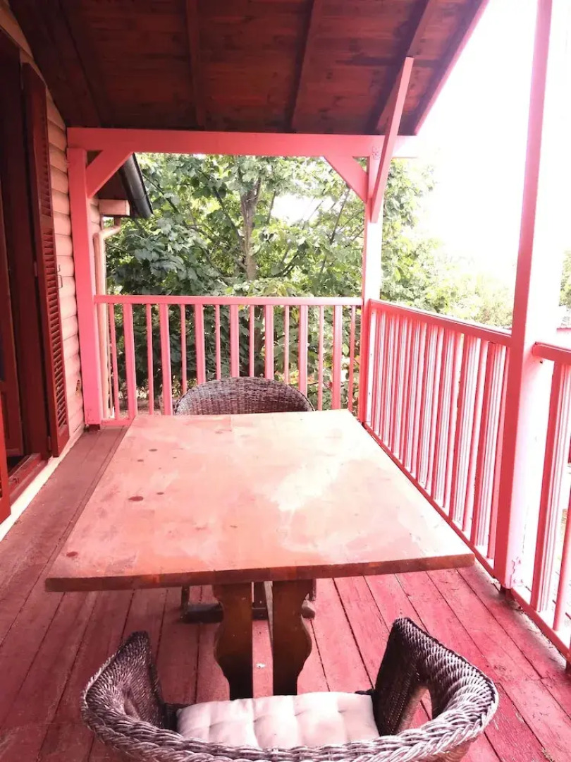 Wooden House near Sea