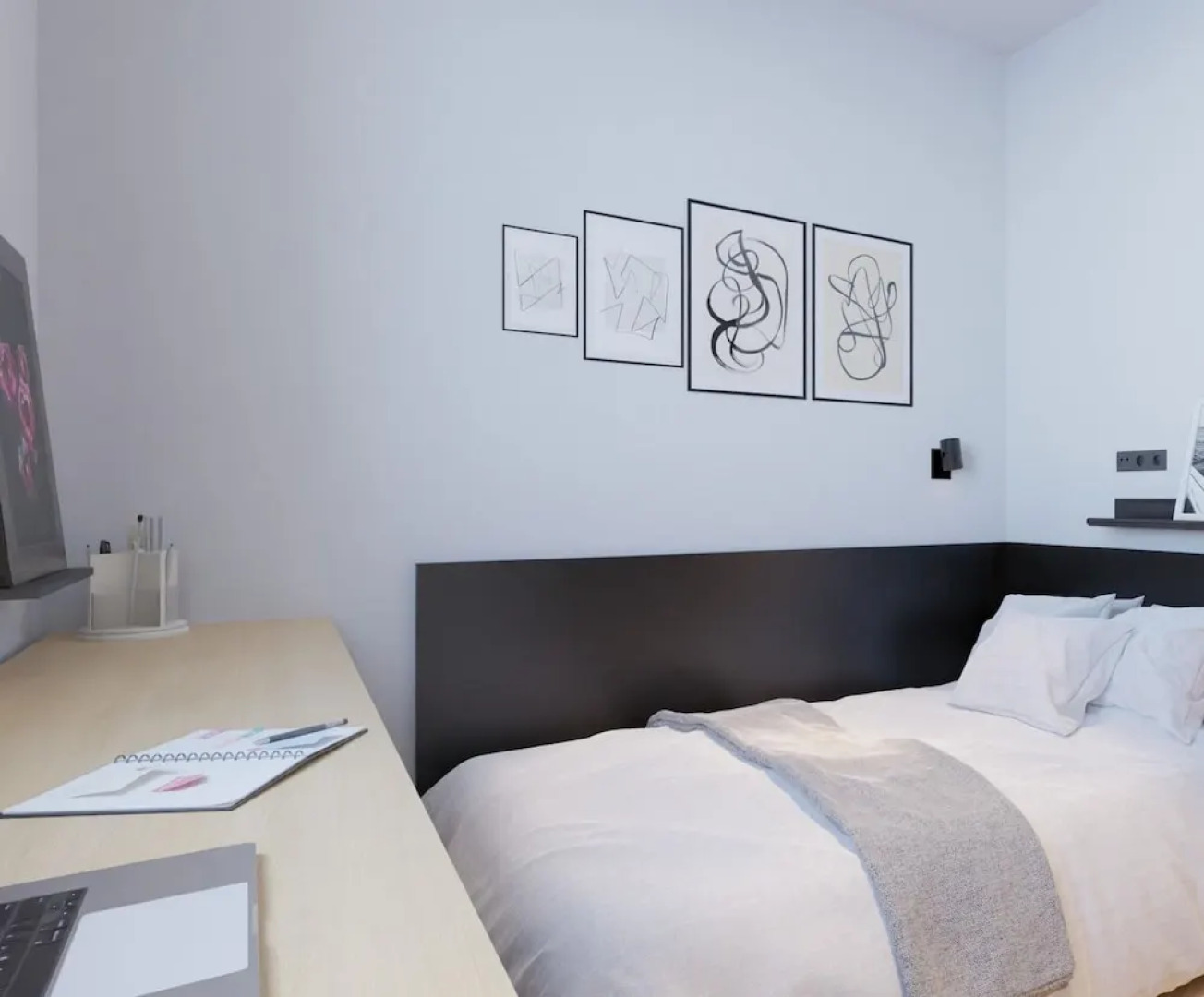 Estudios y Habitaciones Modernas en PAMPLONA, SK