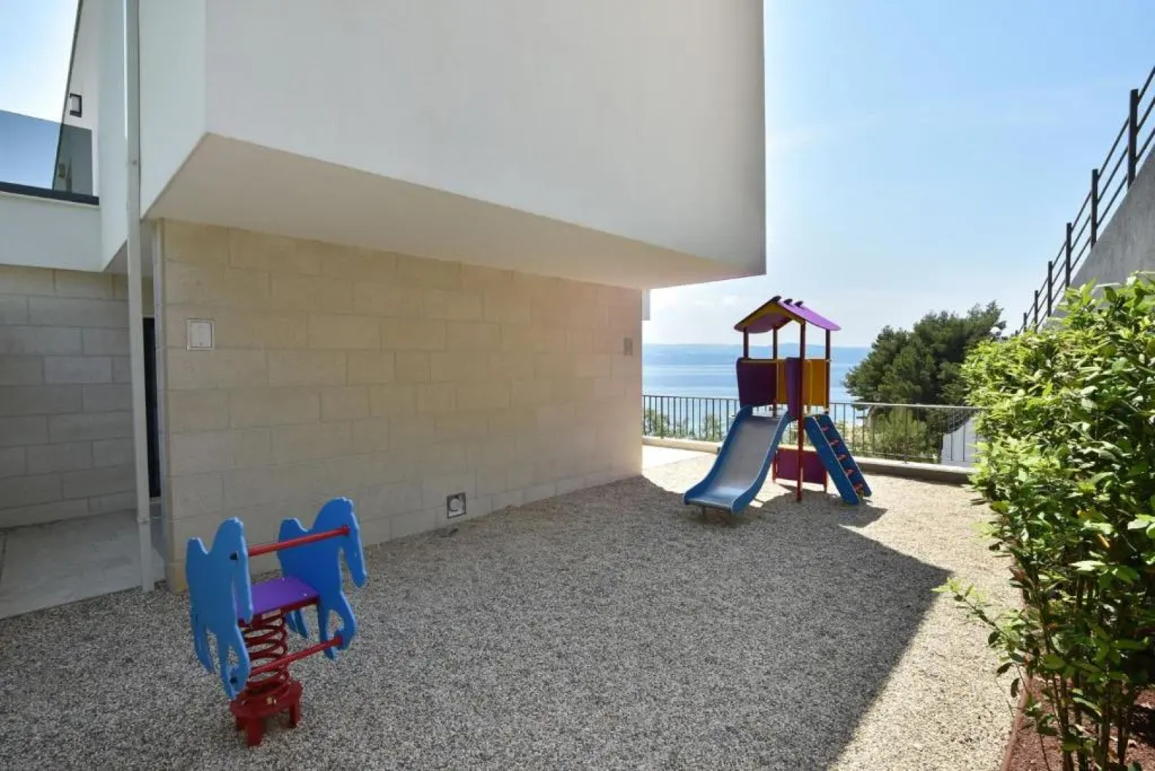 Luxury, seafront Villa Petra with heated pool only 50m from beach