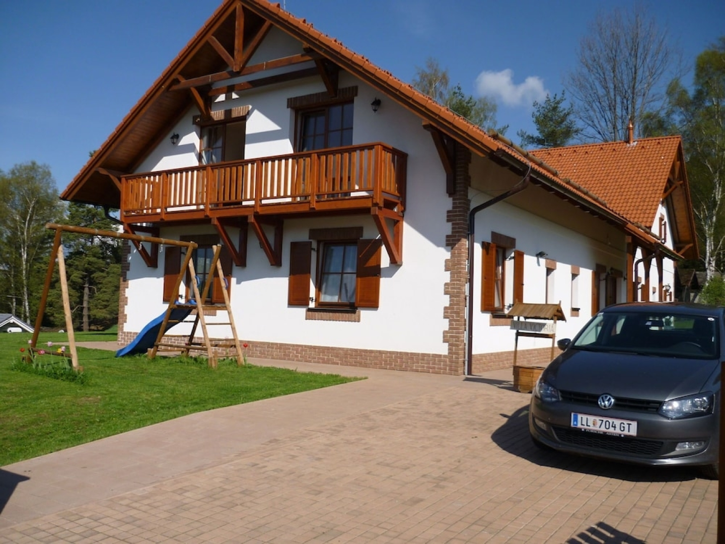 Spacious Villa in Lipno nad Vltavou With Sauna, Garden