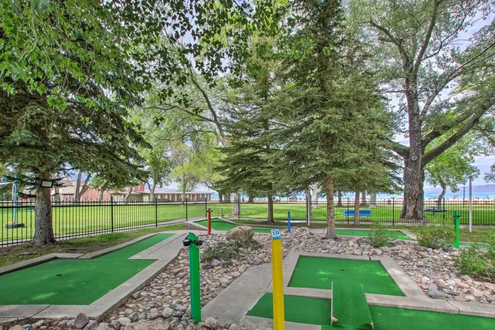 Pool Access & Lake Views: Modern Garden City Home