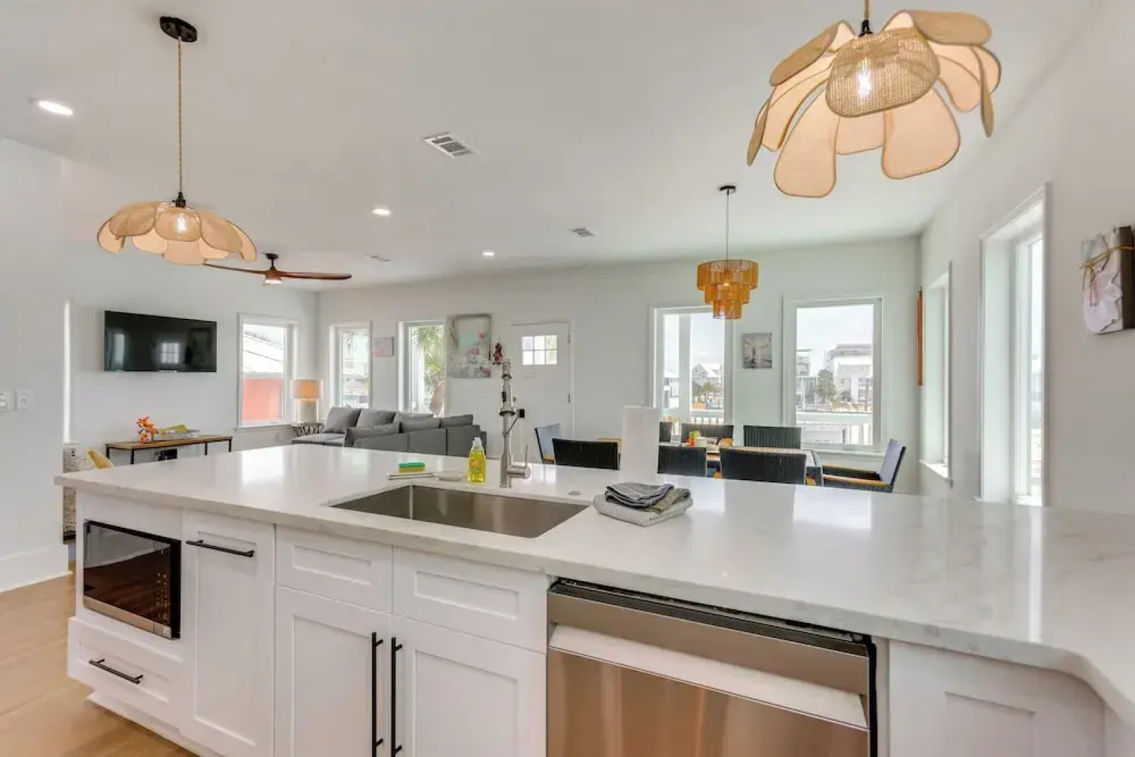 Walk to Beach: Home w/ Ocean View in Navarre!