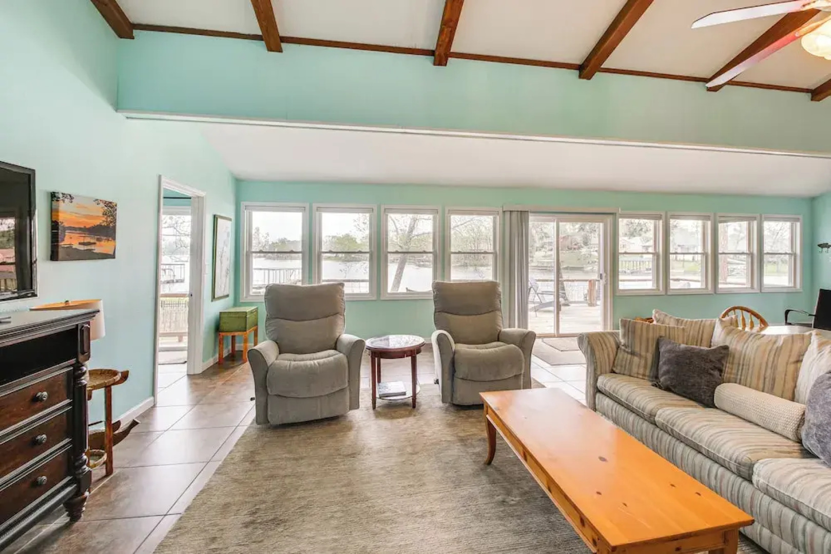 Dock & Lake Access: Tranquil Home in Hot Springs