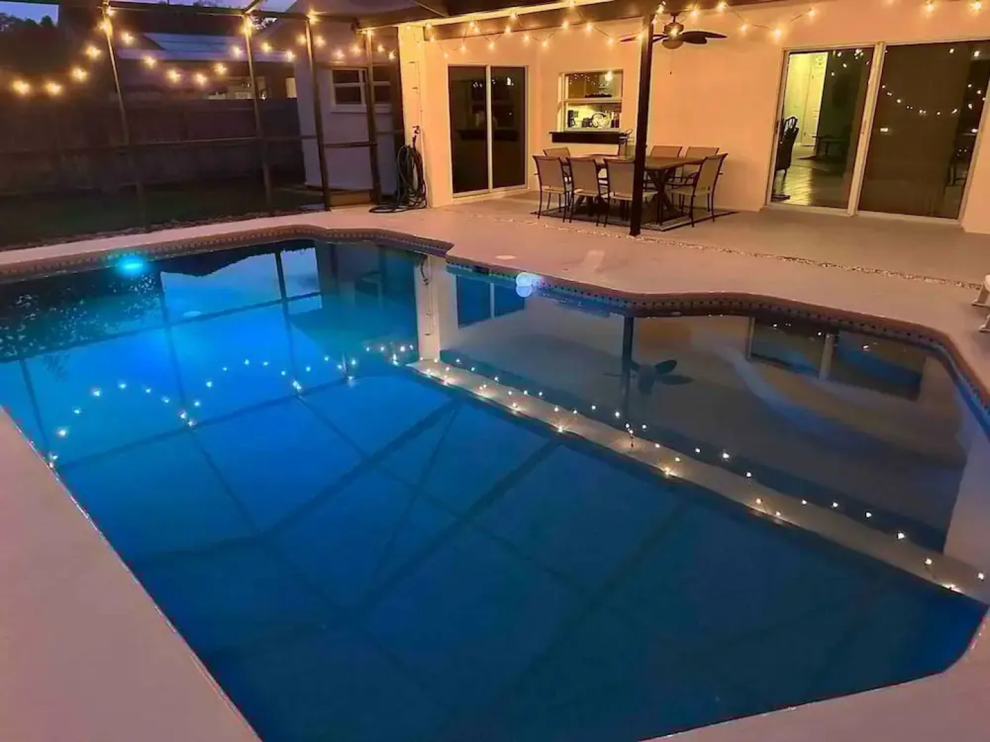 Light Sand With Heated Pool