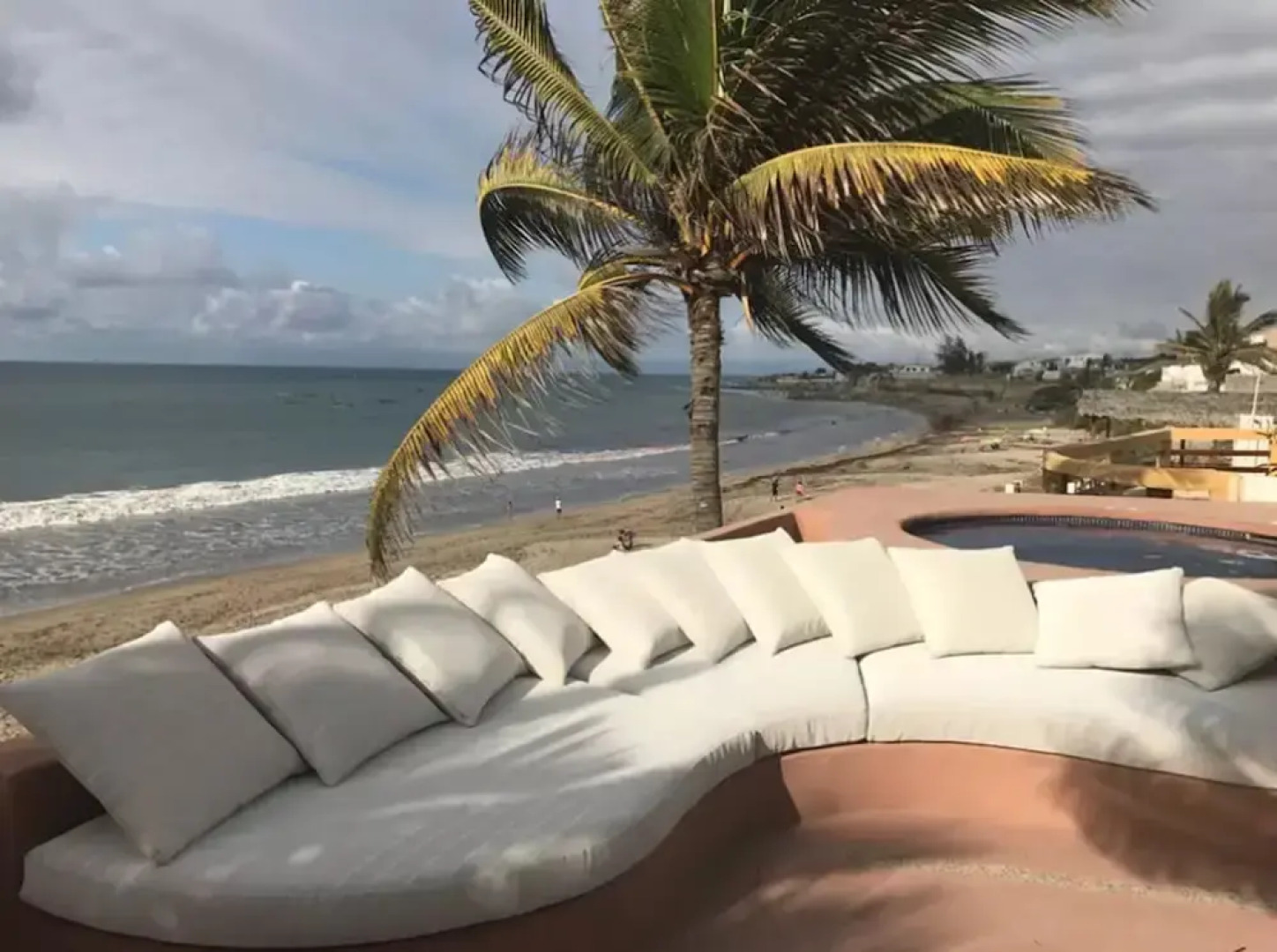 Espectacular vista frente al mar