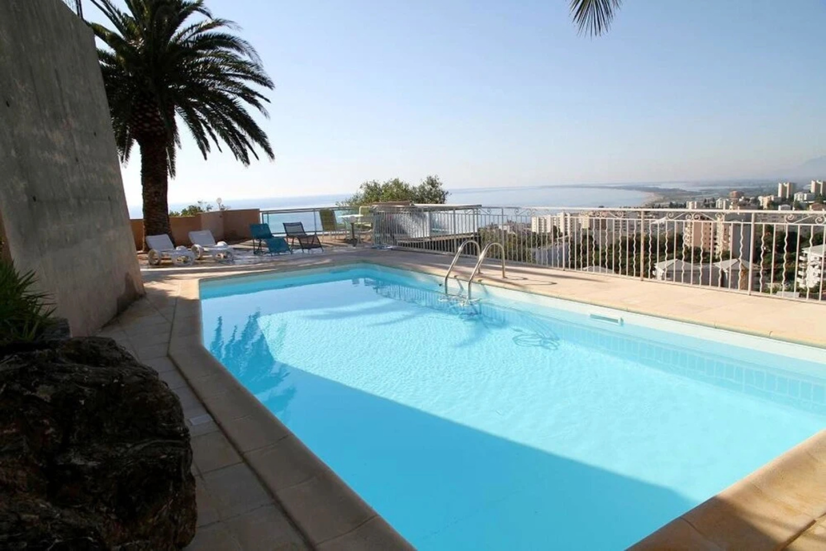 Apartment With 2 Bedrooms in Bastia, With Wonderful sea View, Pool Acc